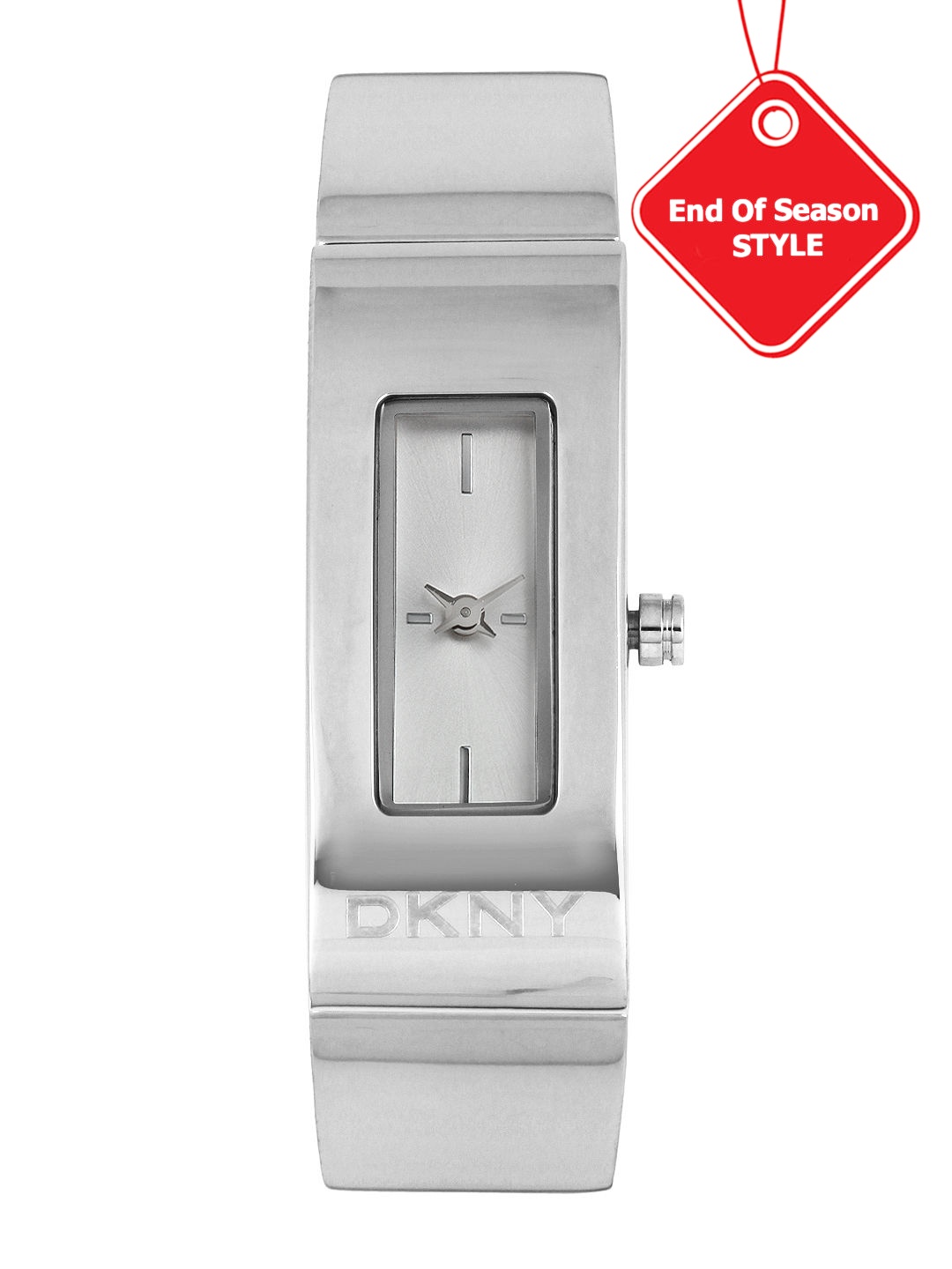 

DKNY Women Silver-Toned Dial Watch NY8756