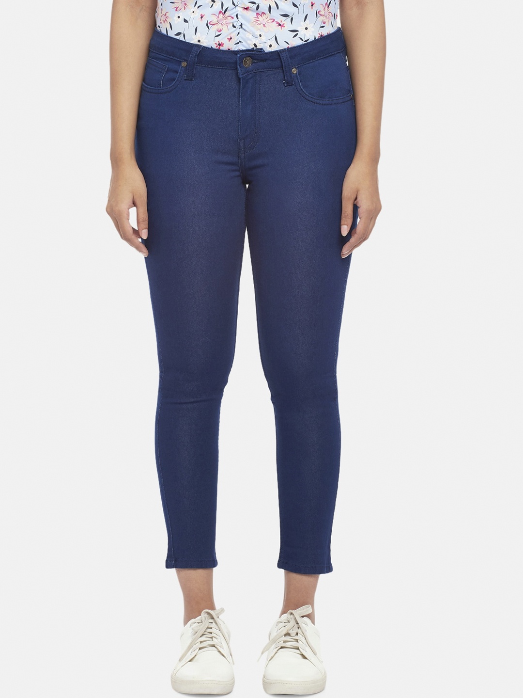 

People Women Blue Slim Fit Jeans
