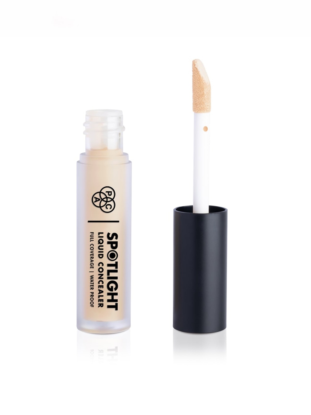 

PAC Spotlight Full-Coverage Waterproof Liquid Concealer 5.5g - Caramel Crumbs 6.5, Beige