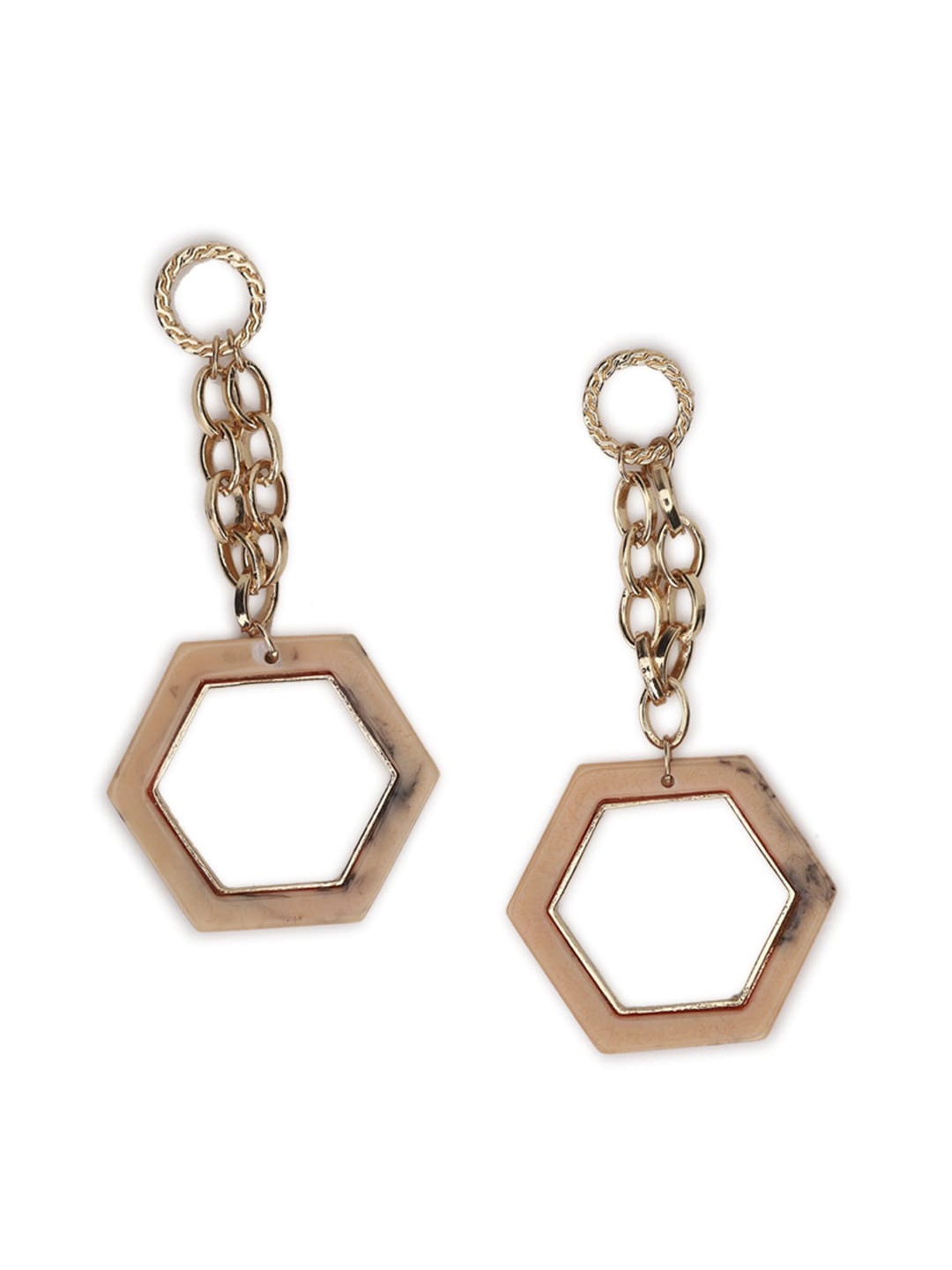 

FOREVER 21 Brown Contemporary Drop Earrings