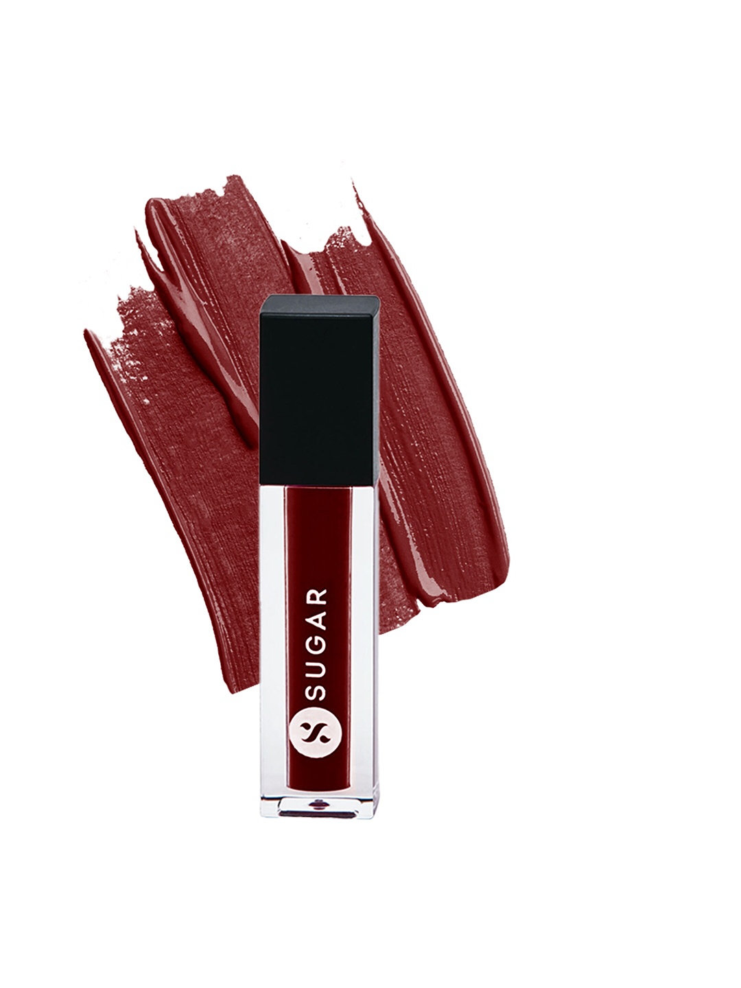 

SUGAR Smudge Me Not Mini Liquid Matte Lipstick with Vitamin E 1.1ml - 01 Brazen Raisin, Maroon