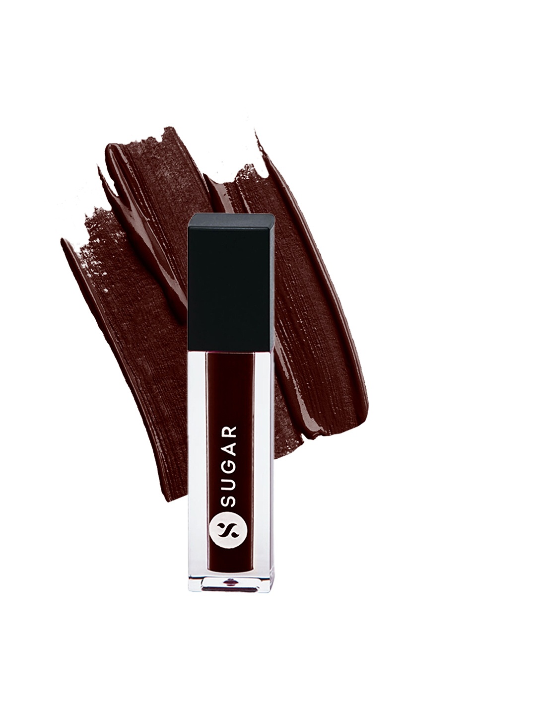 

SUGAR Smudge Me Not Mini Liquid Matte Lipstick with Vitamin E 1.1ml - Aubergine Queen 21, Burgundy