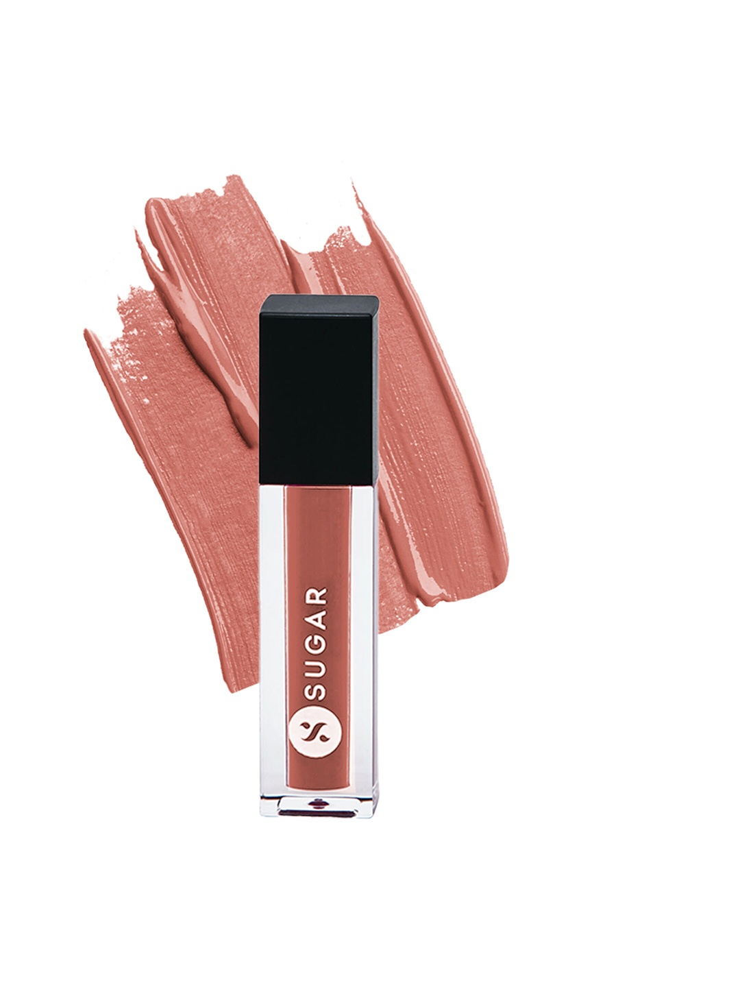 

SUGAR Smudge Me Not Mini Liquid Matte Lipstick with Vitamin E 1.1ml - Hot Apricot 37, Nude