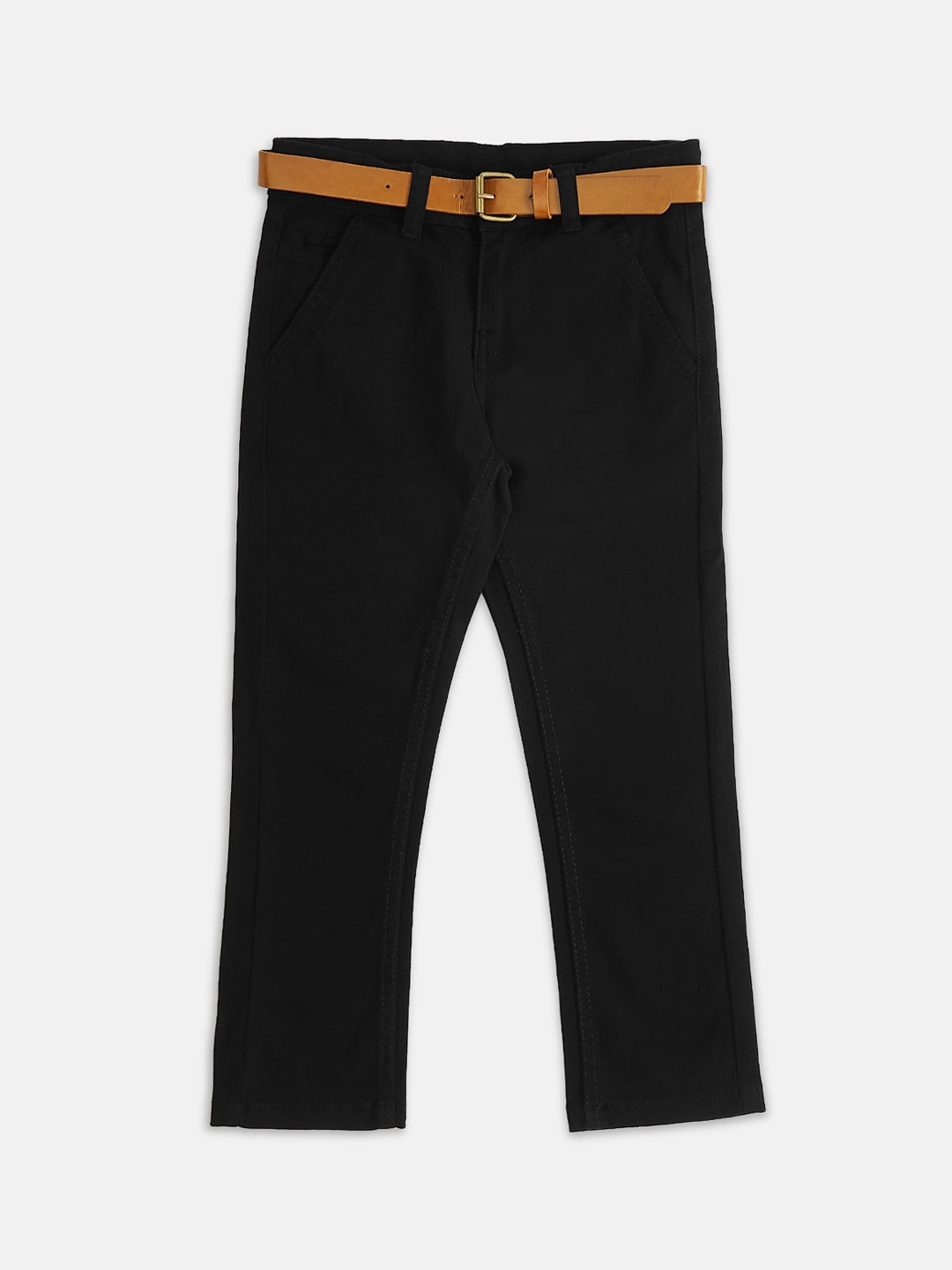 

Pantaloons Junior Boys Black Chinos Trousers