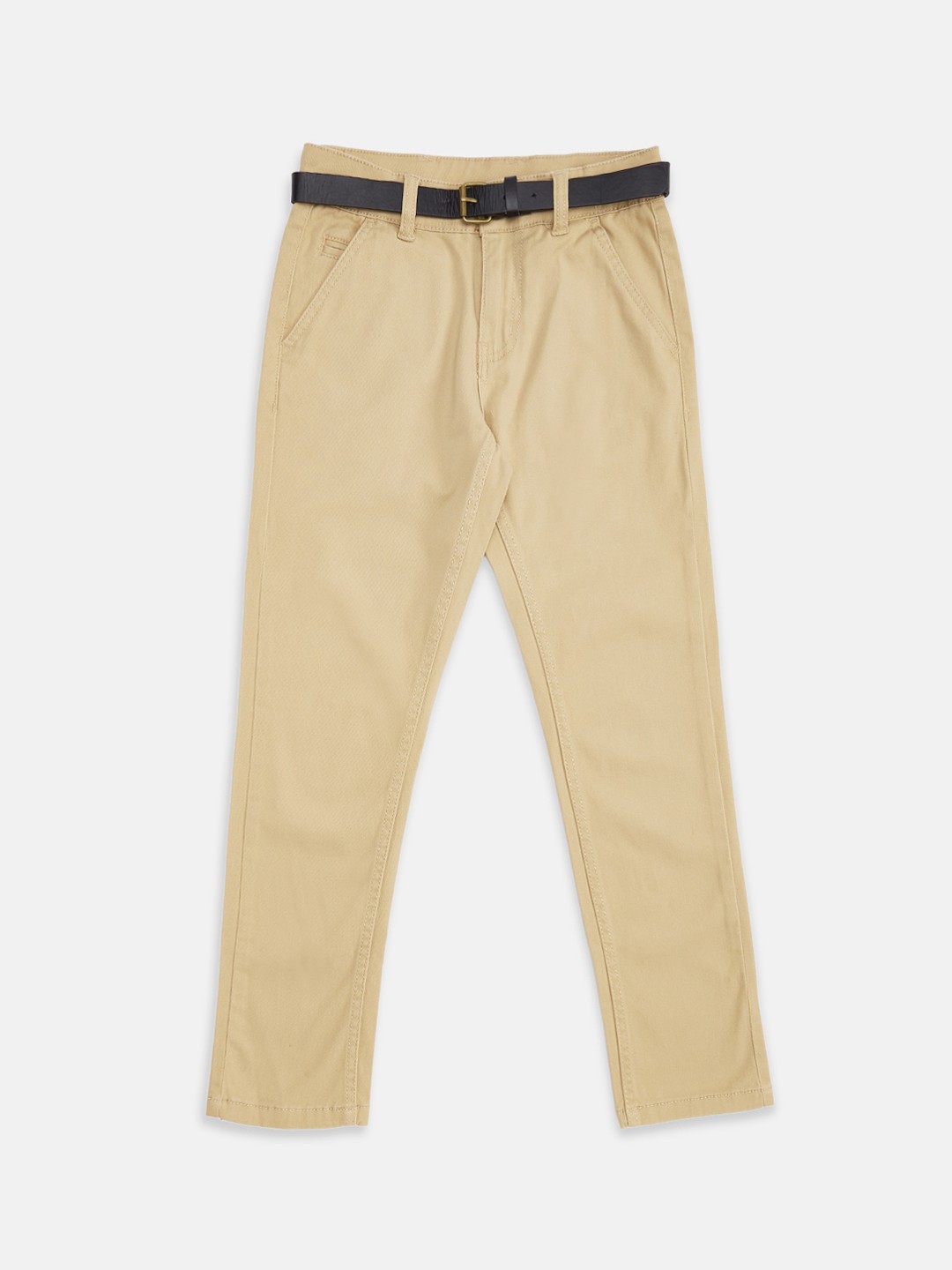 

Pantaloons Junior Boys Beige Trousers