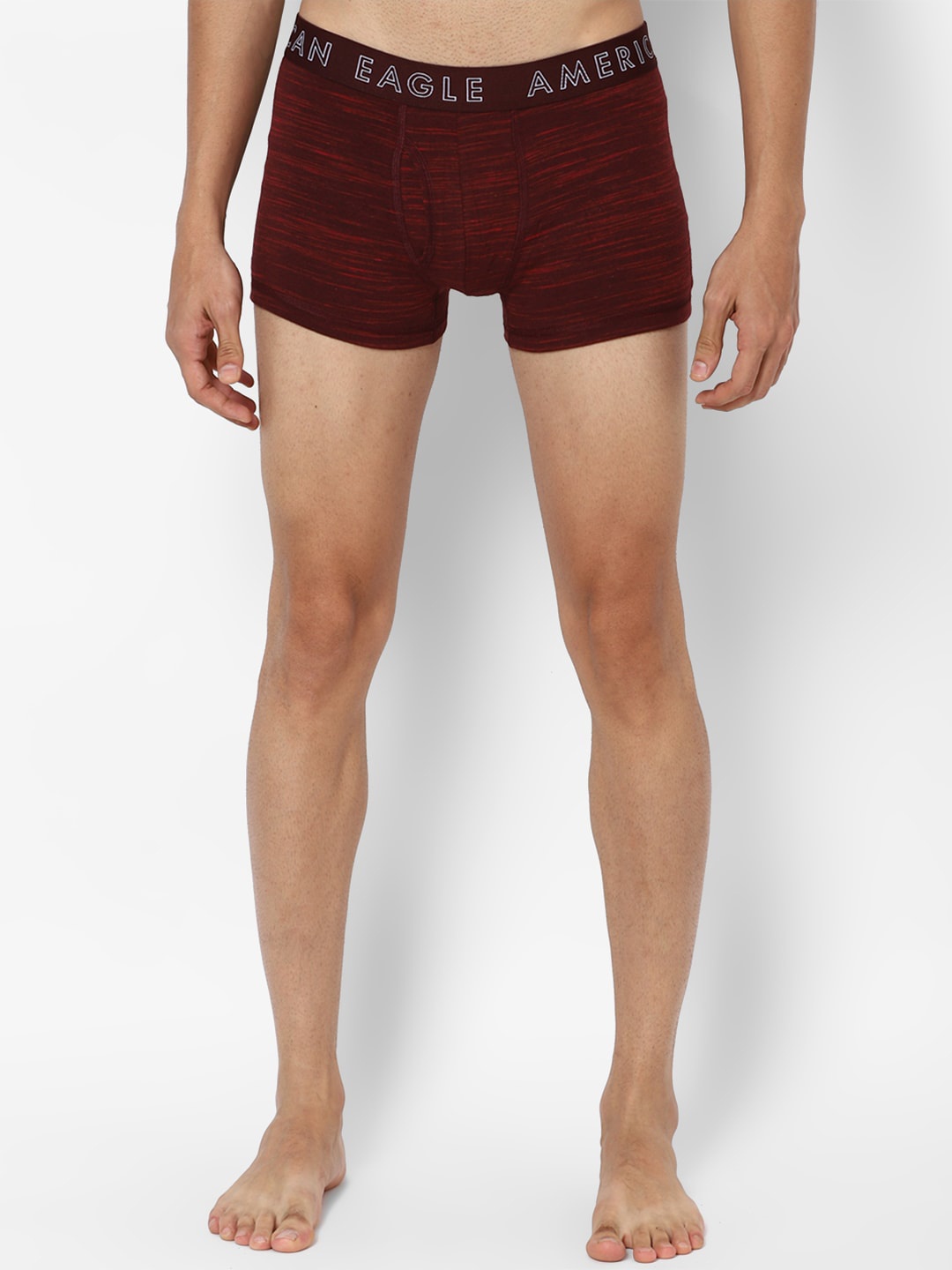 

AMERICAN EAGLE OUTFITTERS Men Red Cotton Classic Trunk WEC0232514696