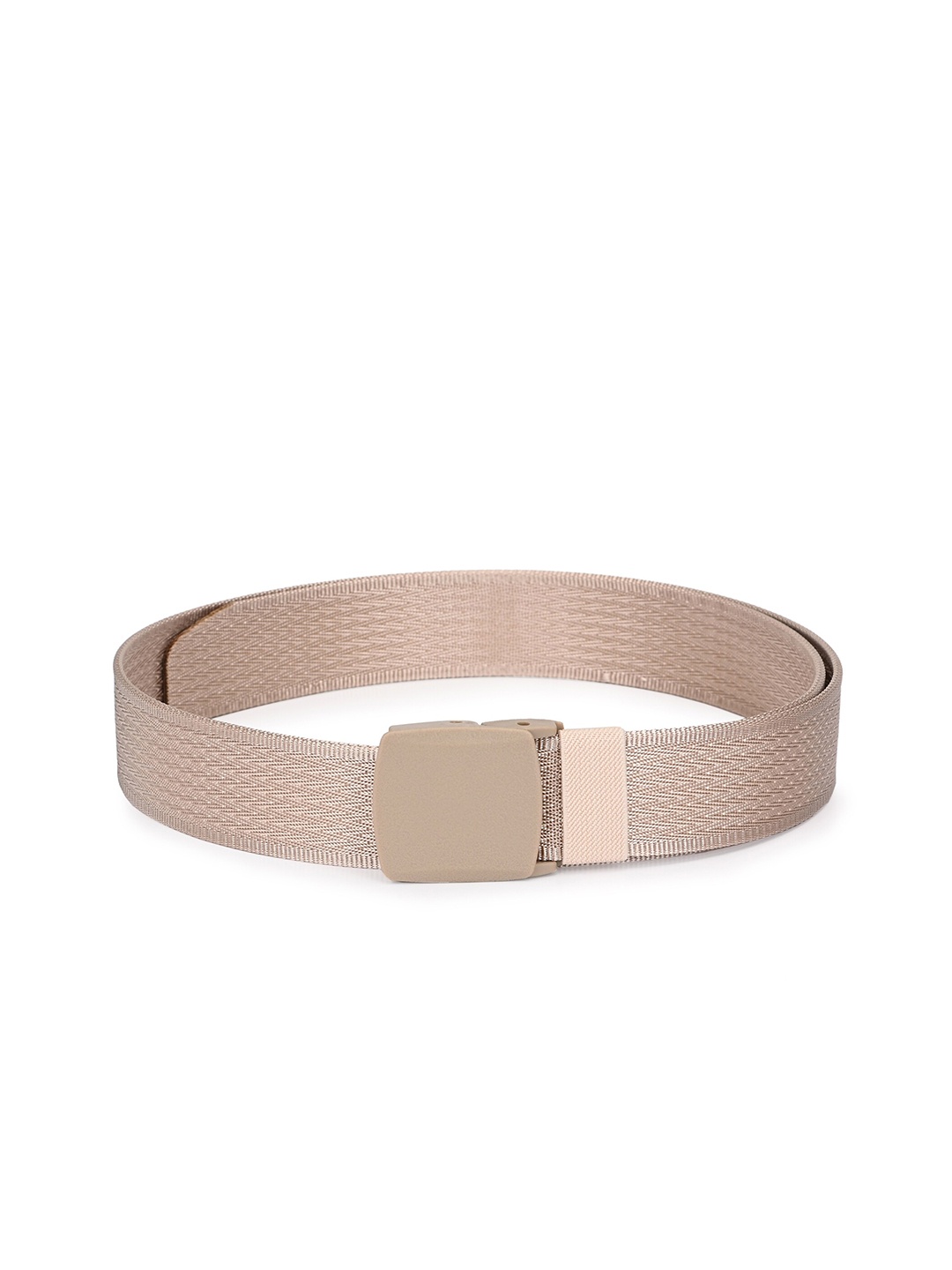 Calvadoss Boys Beige Woven Design Belt