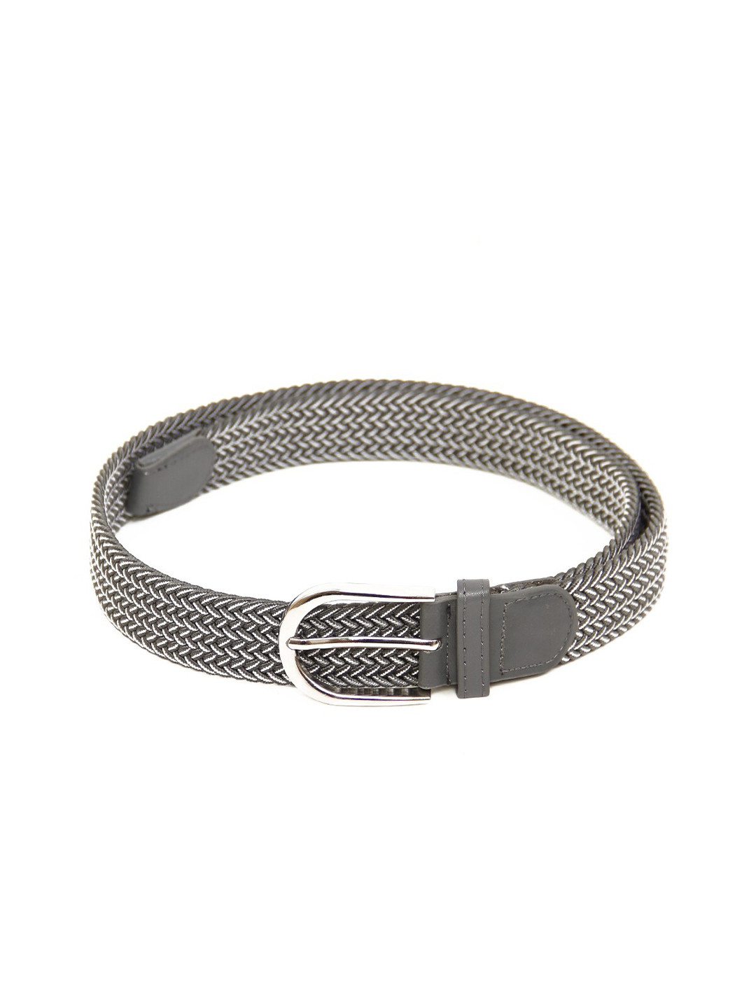 

Calvadoss Boys Grey & White Braided Casual Belt