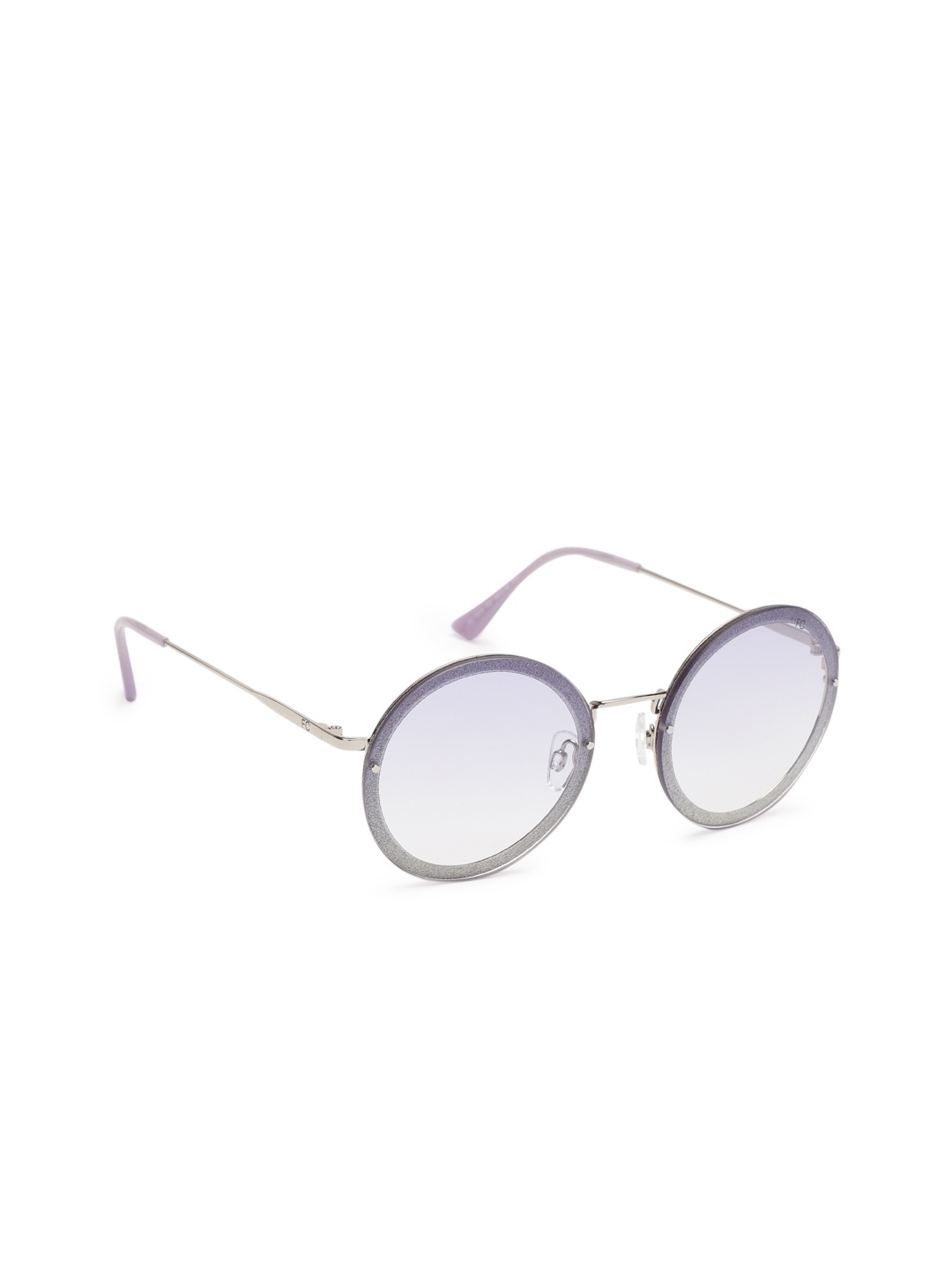 

French Connection Women Purple Lens & Round Sunglasses with UV Protected Lens FC 7570 C2 S