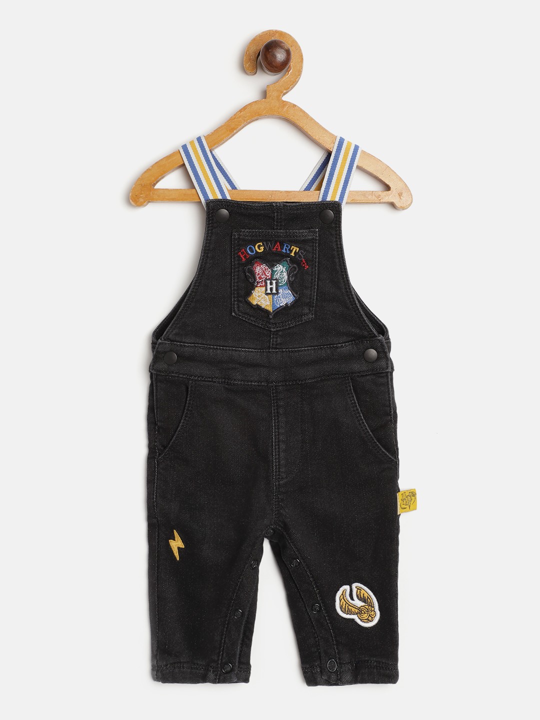 

Marks & Spencer Girls Blue Hogwarts Denim Dungrees