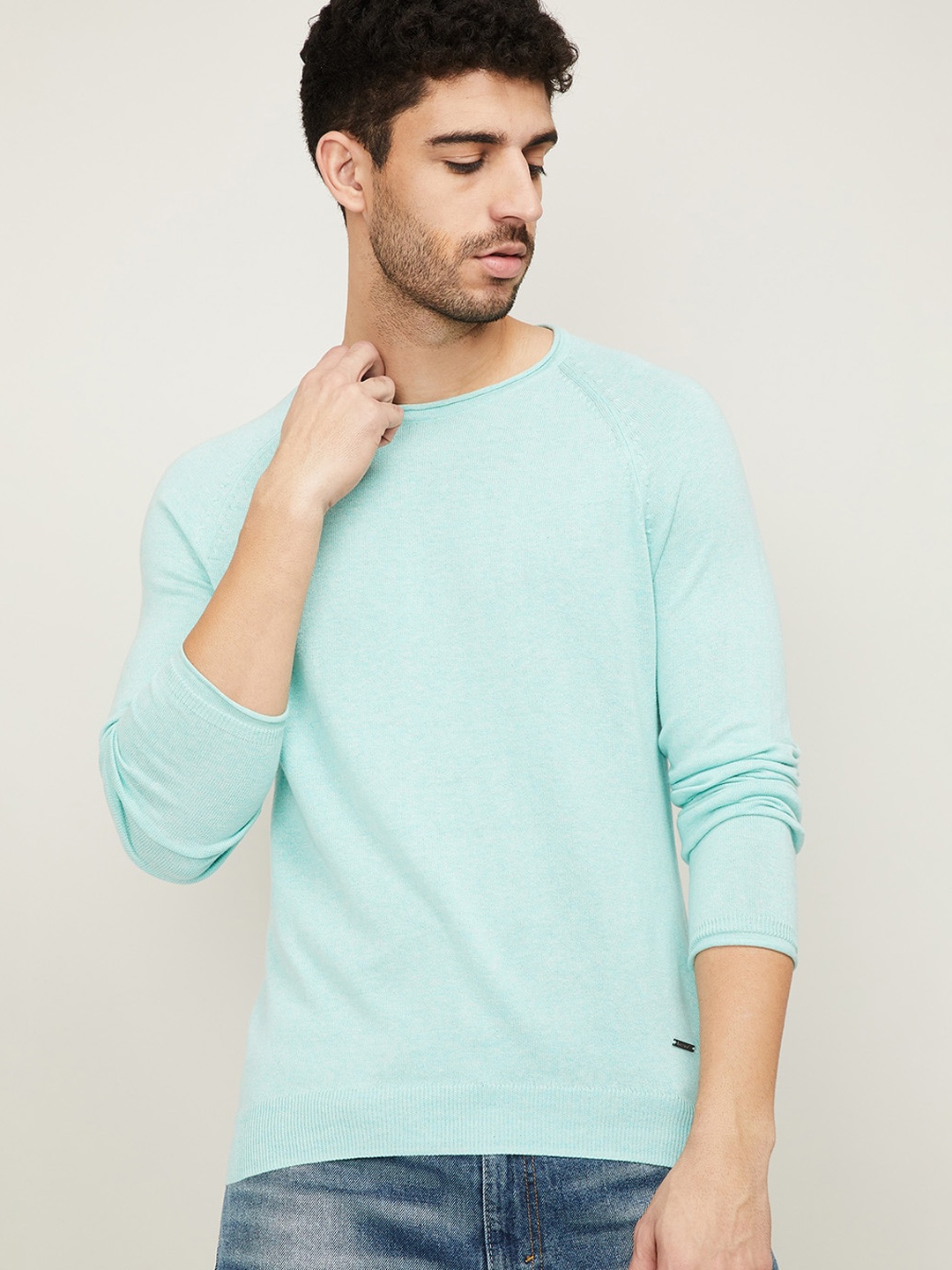Bossini Men Blue Sweatshirt