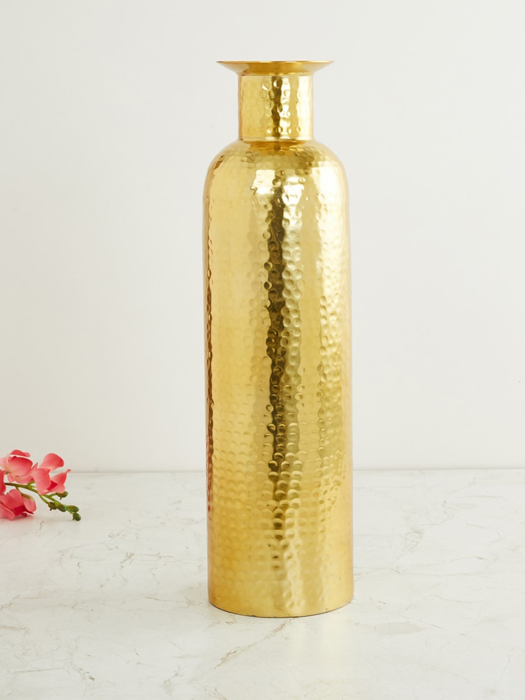 

Home Centre Unisex Gold Hammered Tall Vase