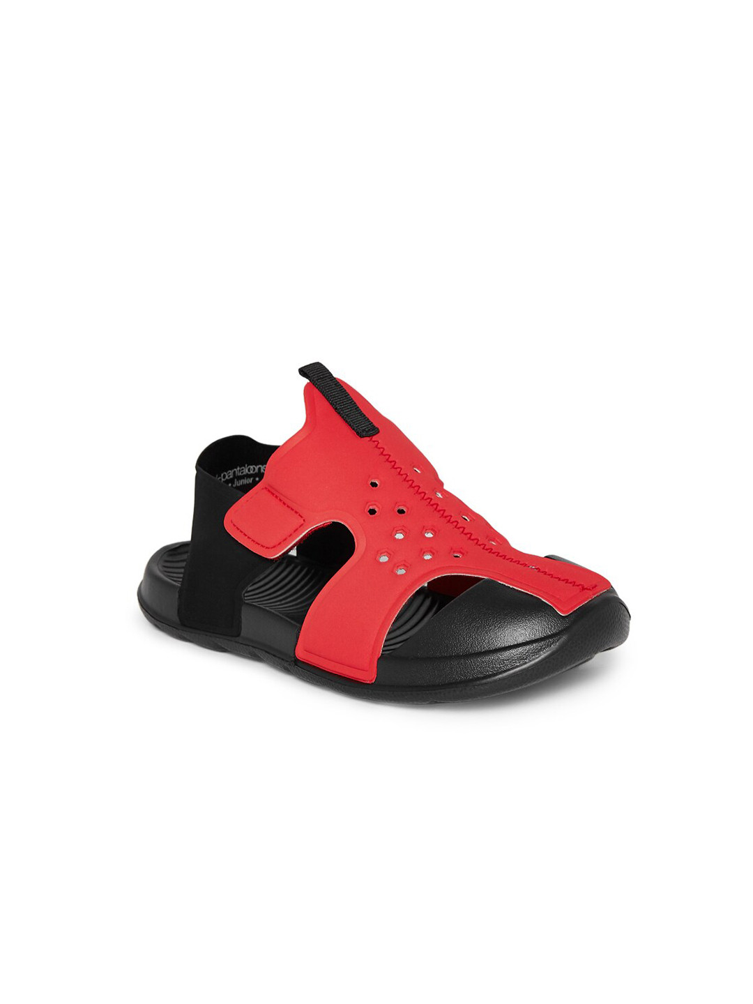 

Pantaloons Junior Boys Red & Black Comfort Sandals