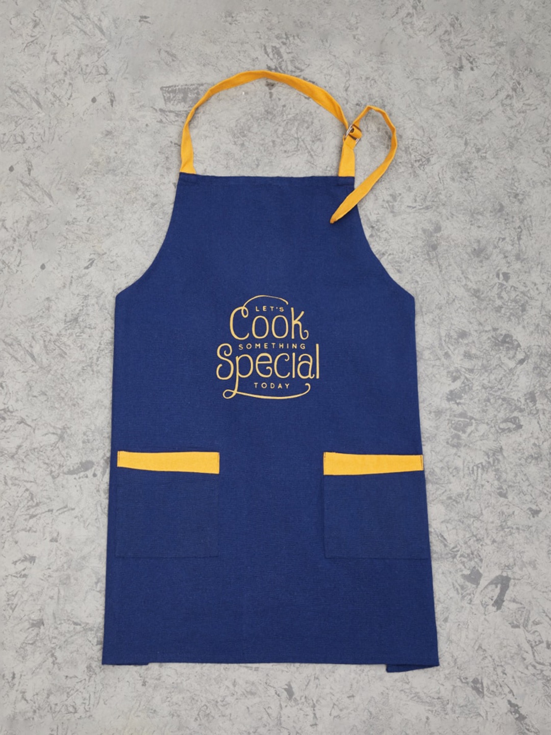 

Home Centre Blue Printed Oil Apron