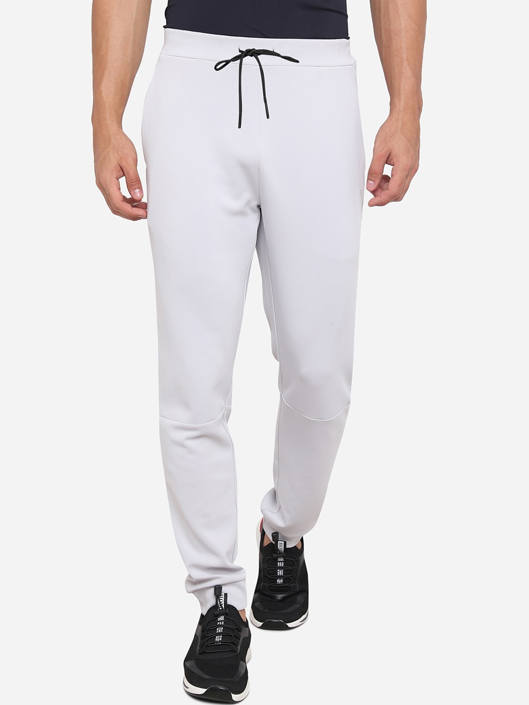 

VS by Sehwag Men Grey Solid Rapid Dry Relaxed Fit Joggers