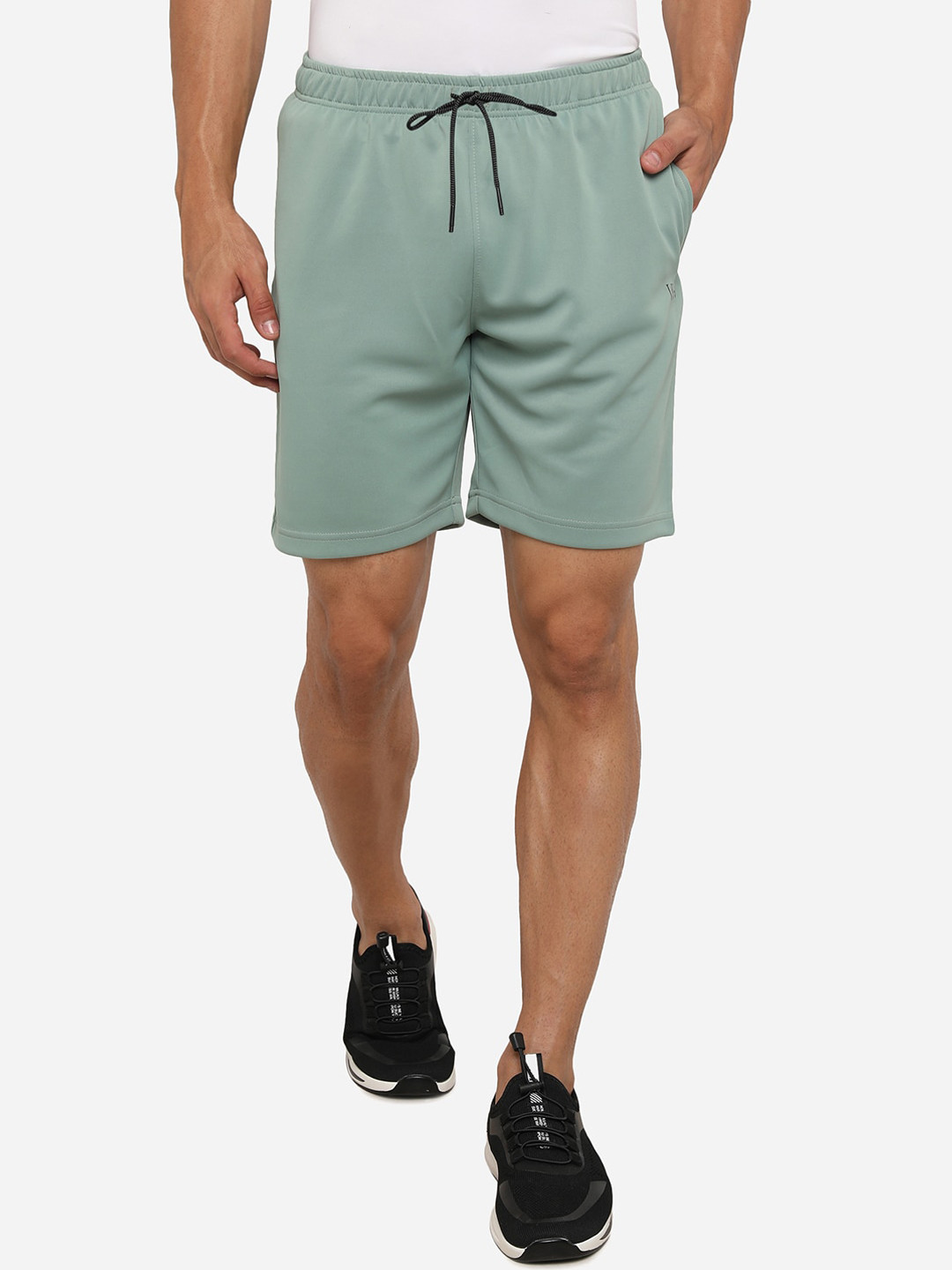 

VS by Sehwag Men Olive Green Regular Shorts