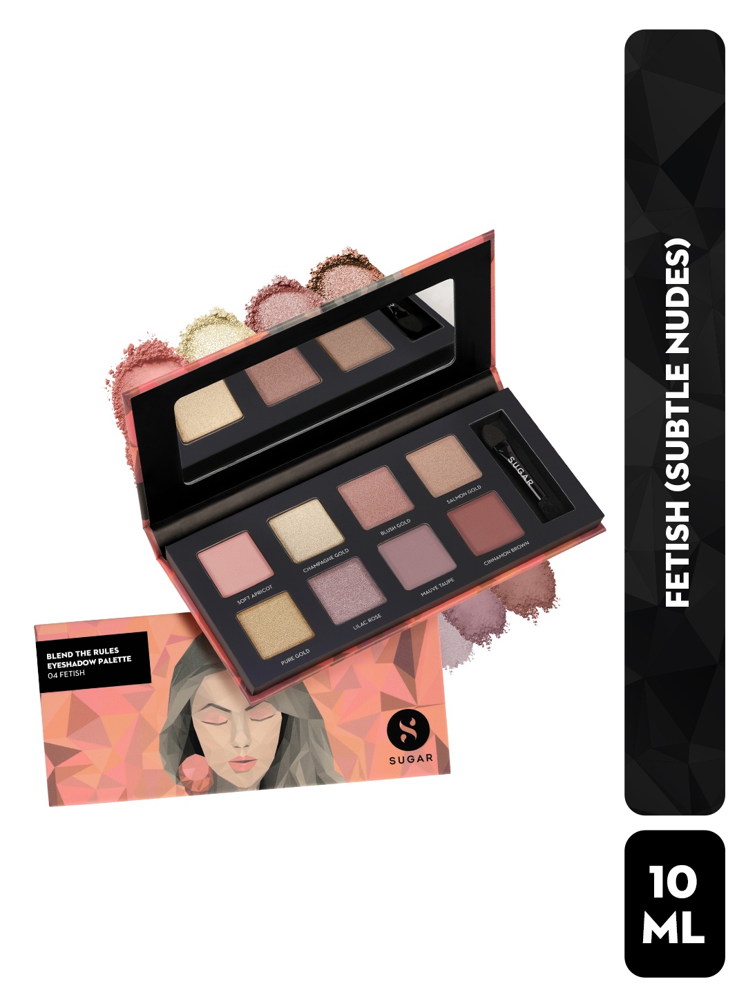 

SUGAR Blend The Rules Eyeshadow Palette 10.4 g - Fetish 04, Multi