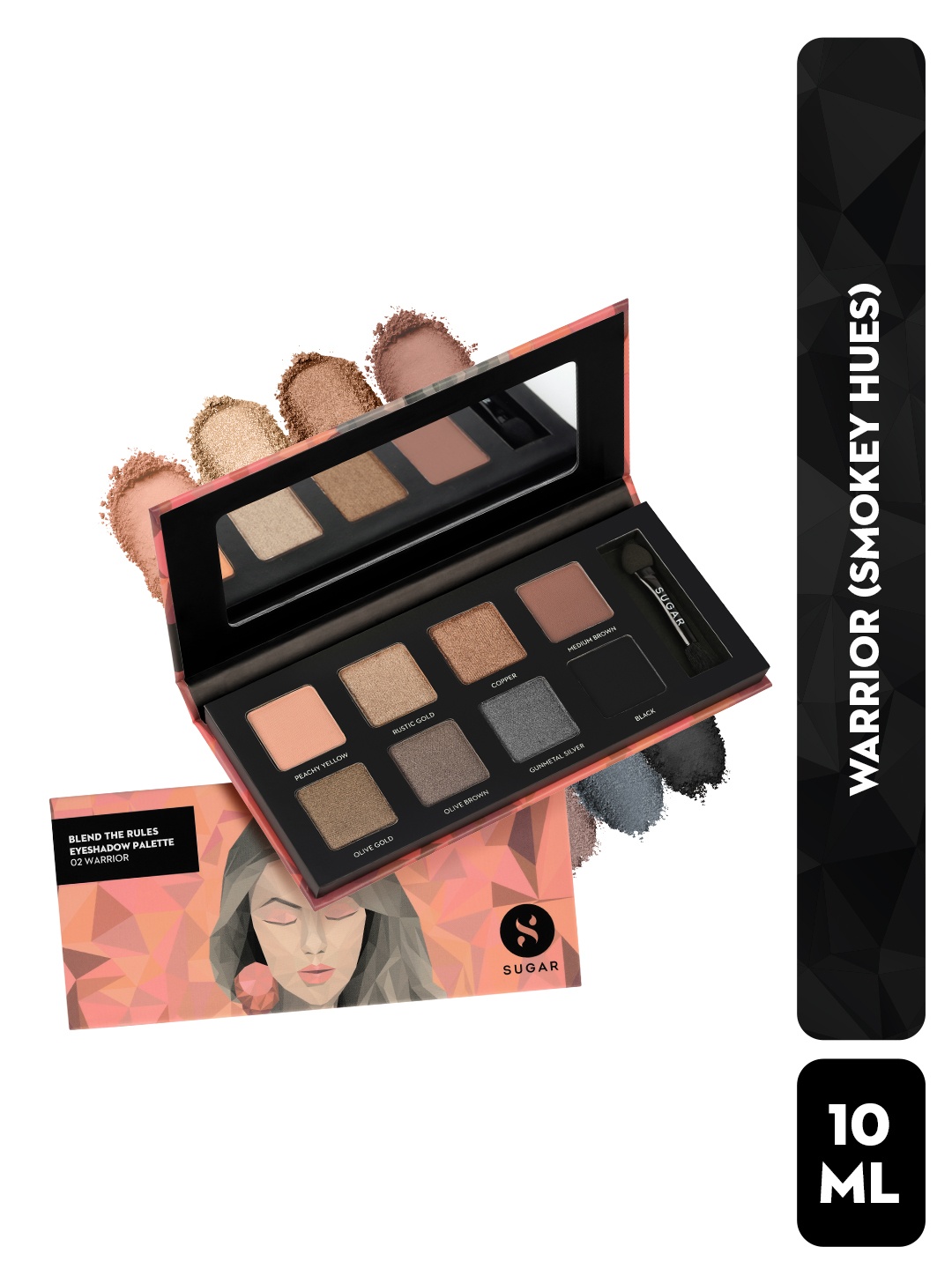 

SUGAR Blend The Rules Eyeshadow Palette 10.4 g - Warrior 02, Multi