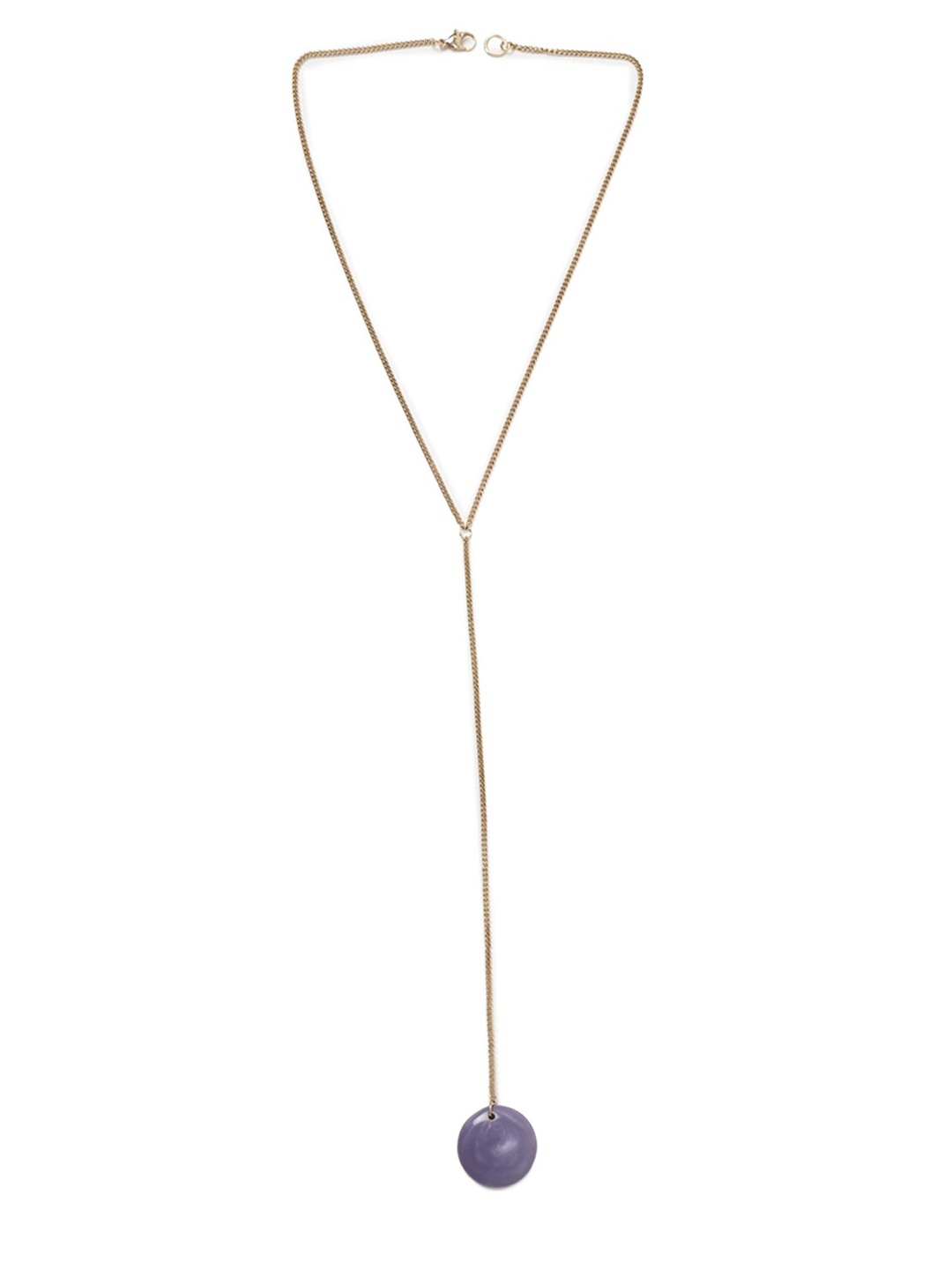 FOREVER 21 Purple & Gold-Toned Chain