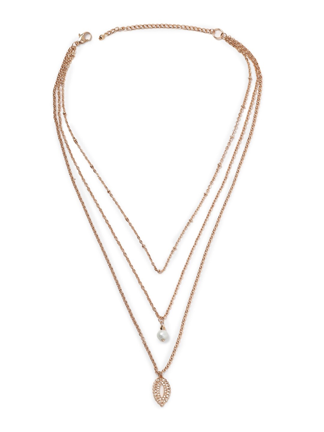 

FOREVER 21 Gold-Toned Layered Necklace