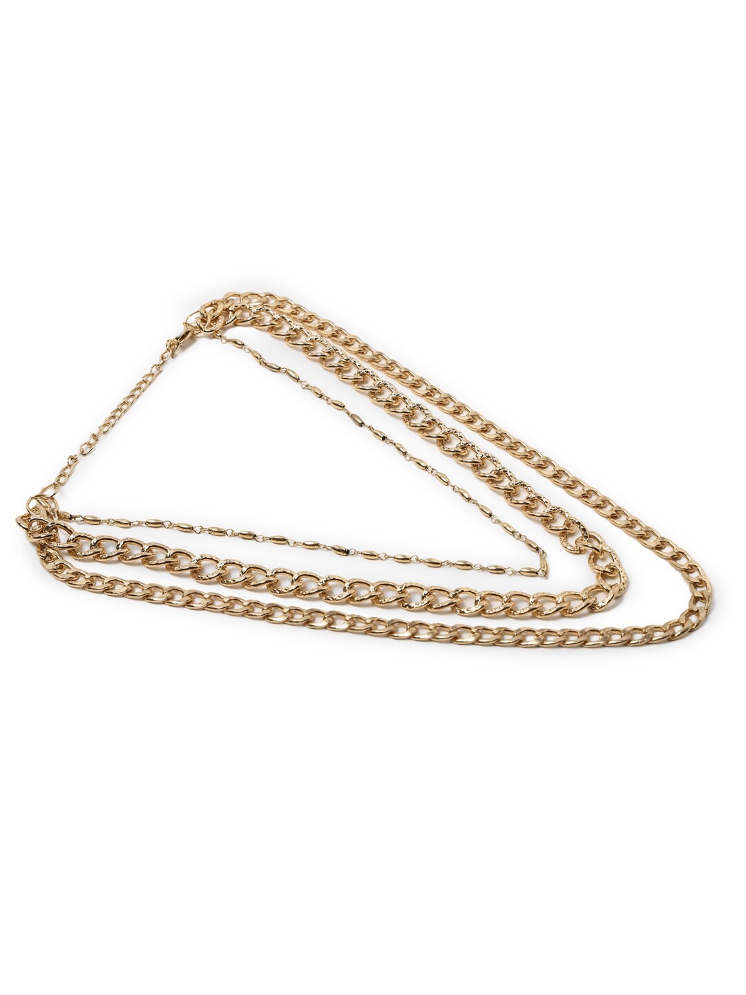 

FOREVER 21 Gold-Toned Layered Chain Necklace