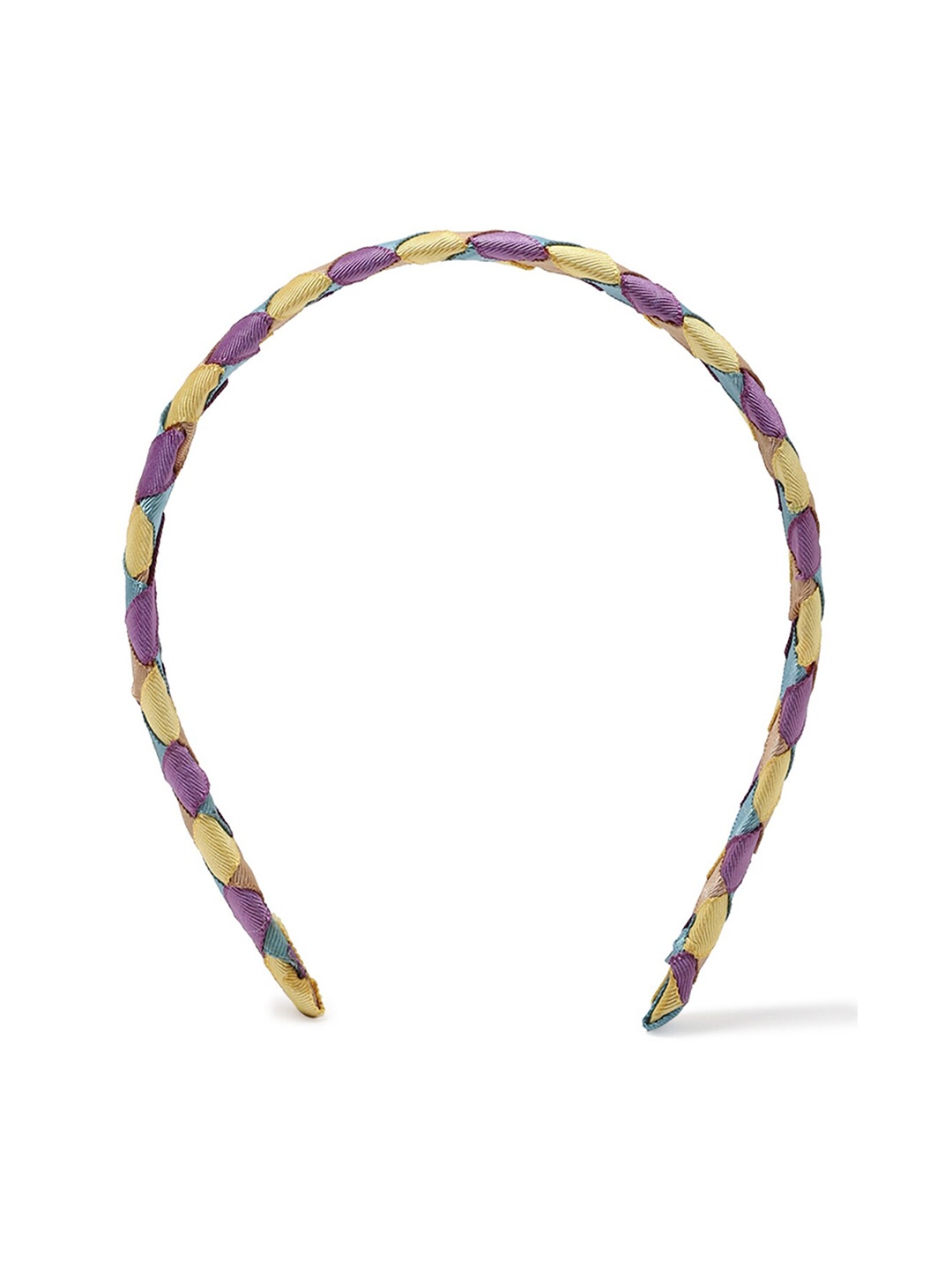 

FOREVER 21 Women Violet & Cream-Coloured Hairband