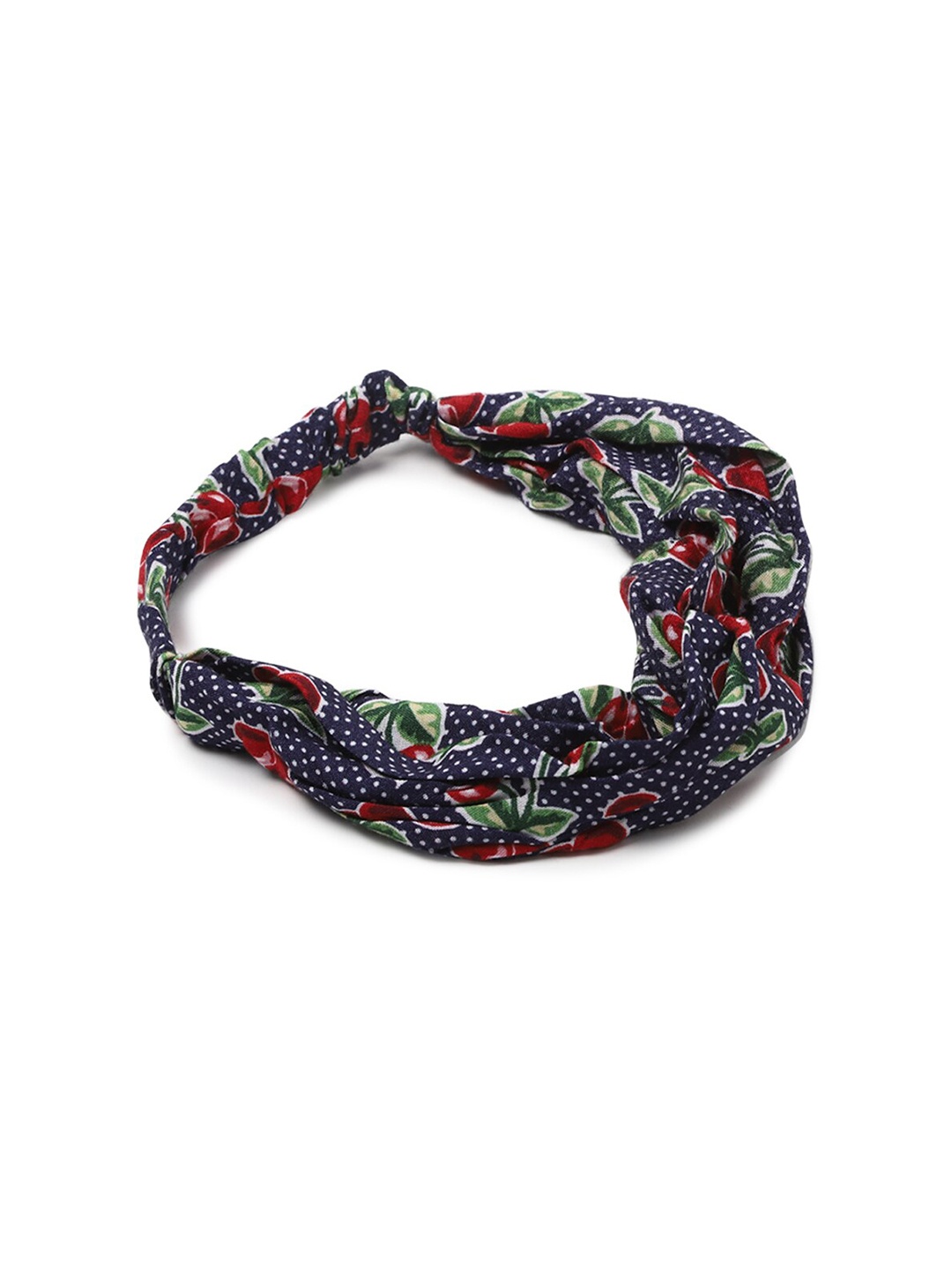 

FOREVER 21 Women Blue Pure Cotton Printed Headwrap