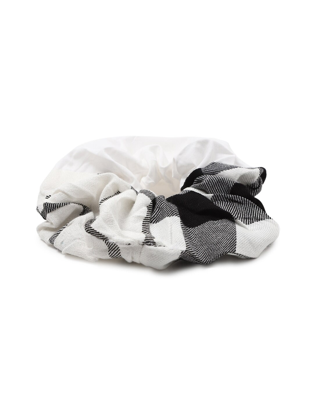 

FOREVER 21 Women White Printed Hair Scrunchie