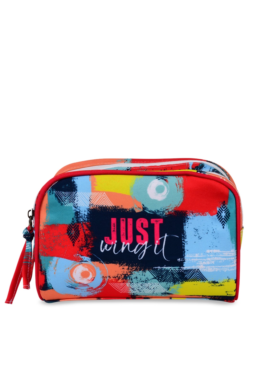 

Doodle Multicoloured Printed Structured Sling Bag, Multi