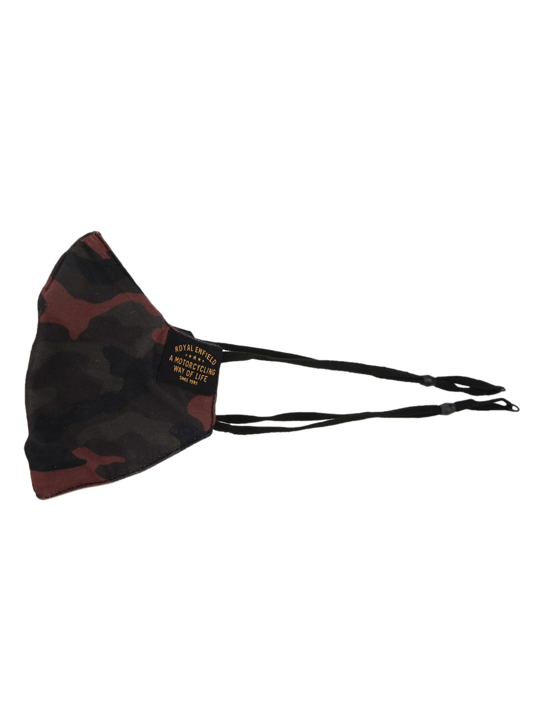 Royal Enfield Unisex Black Barricade Facemask
