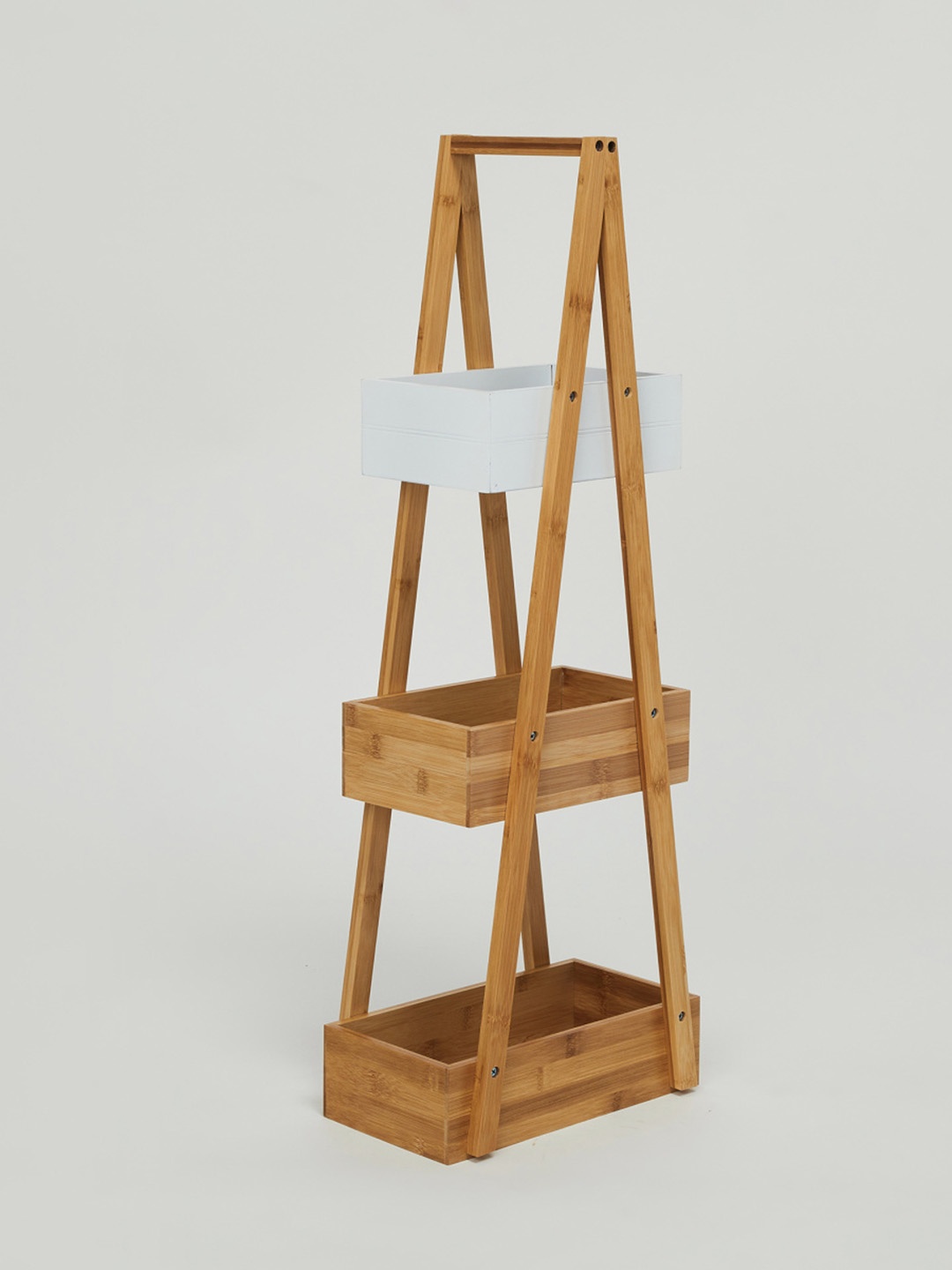 

Home Centre Brown 3 Tier Bamboo Bathroom Storage Stand