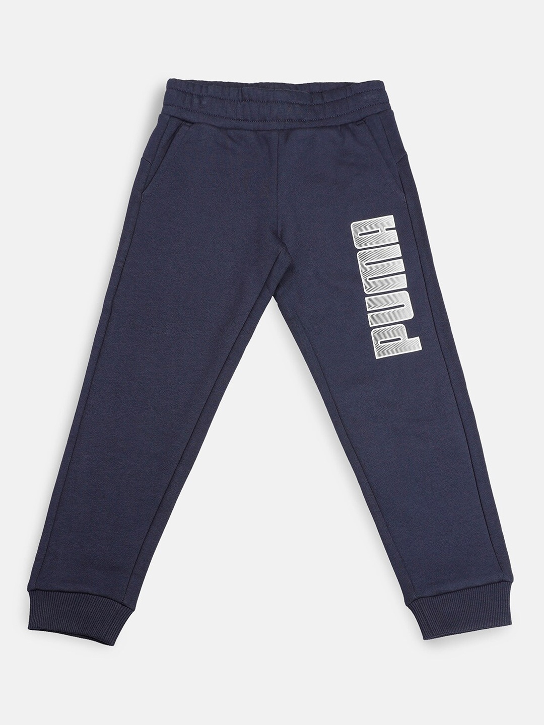

Puma Boys Blue Cotton Soild KA Sweat Pants FL cl B Track Pants