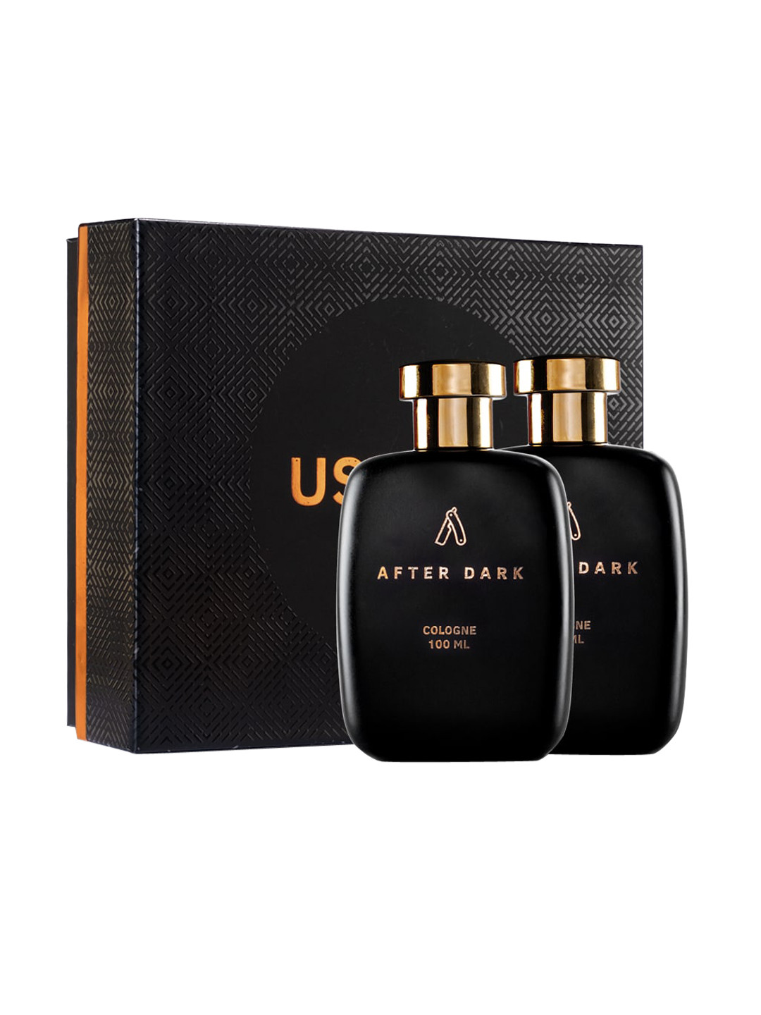 

Ustraa Set of 2 After Dark Cologne - 100 ml, Black