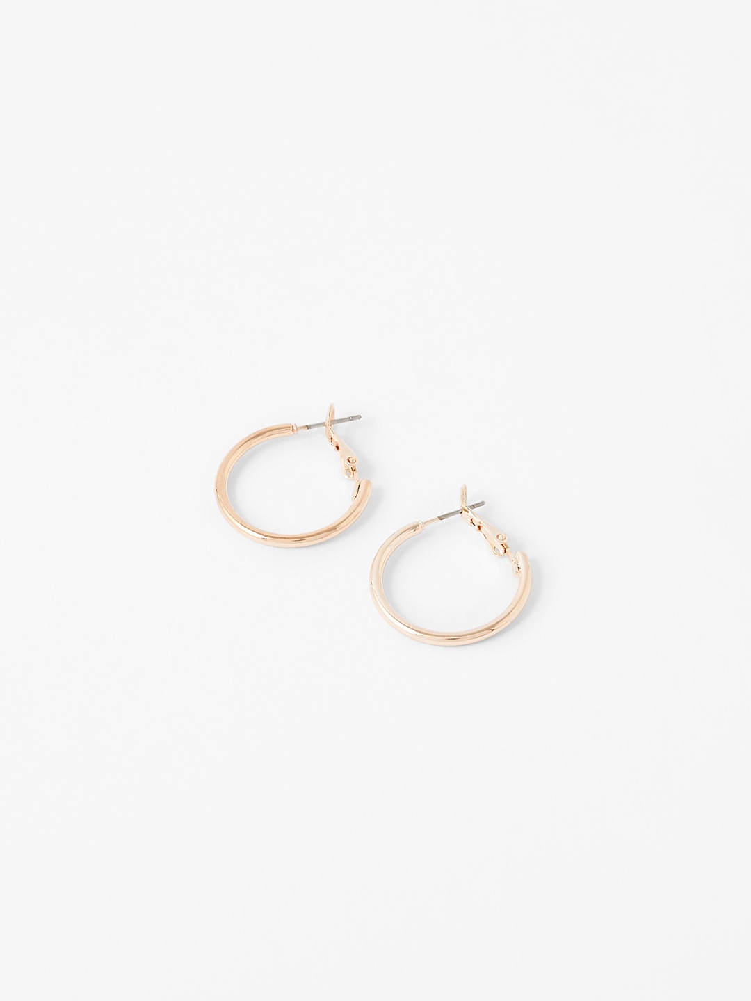 

Accessorize Rose Gold Contemporary Hoop Earrings