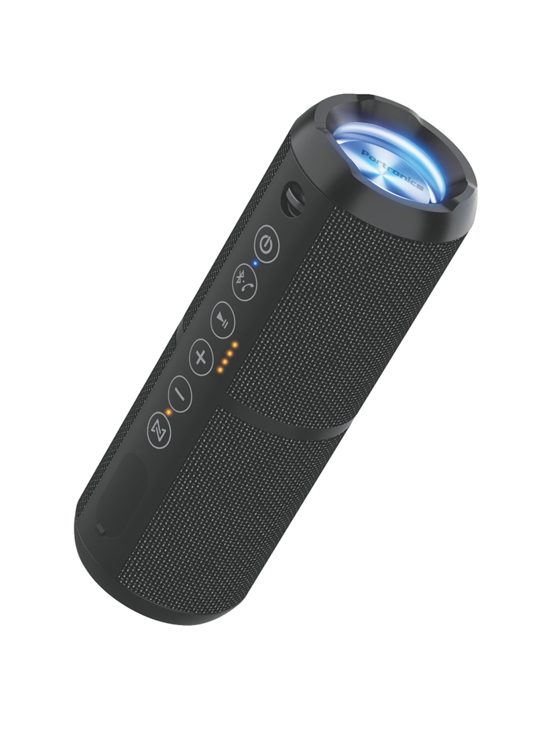 

Portronics Breeze II 20W Black Solid Water Resistant Wireless Bluetooth Portable Speakers