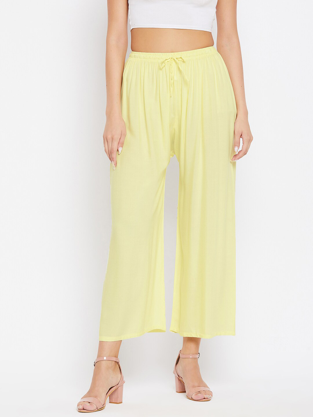 

Clora Creation Women Yellow Palazzo