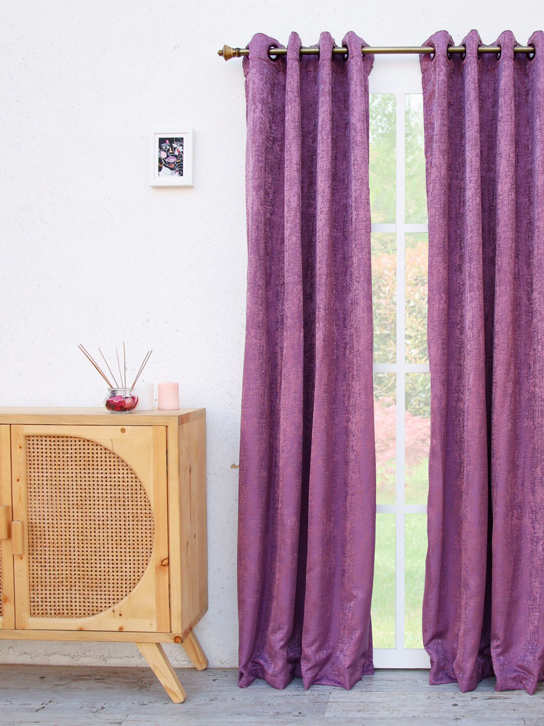 

Ariana Lavender Door Curtain