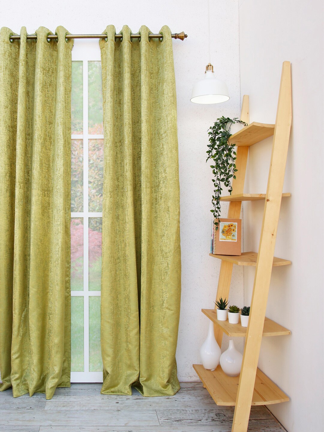 

Ariana Grey & Yellow Door Curtain