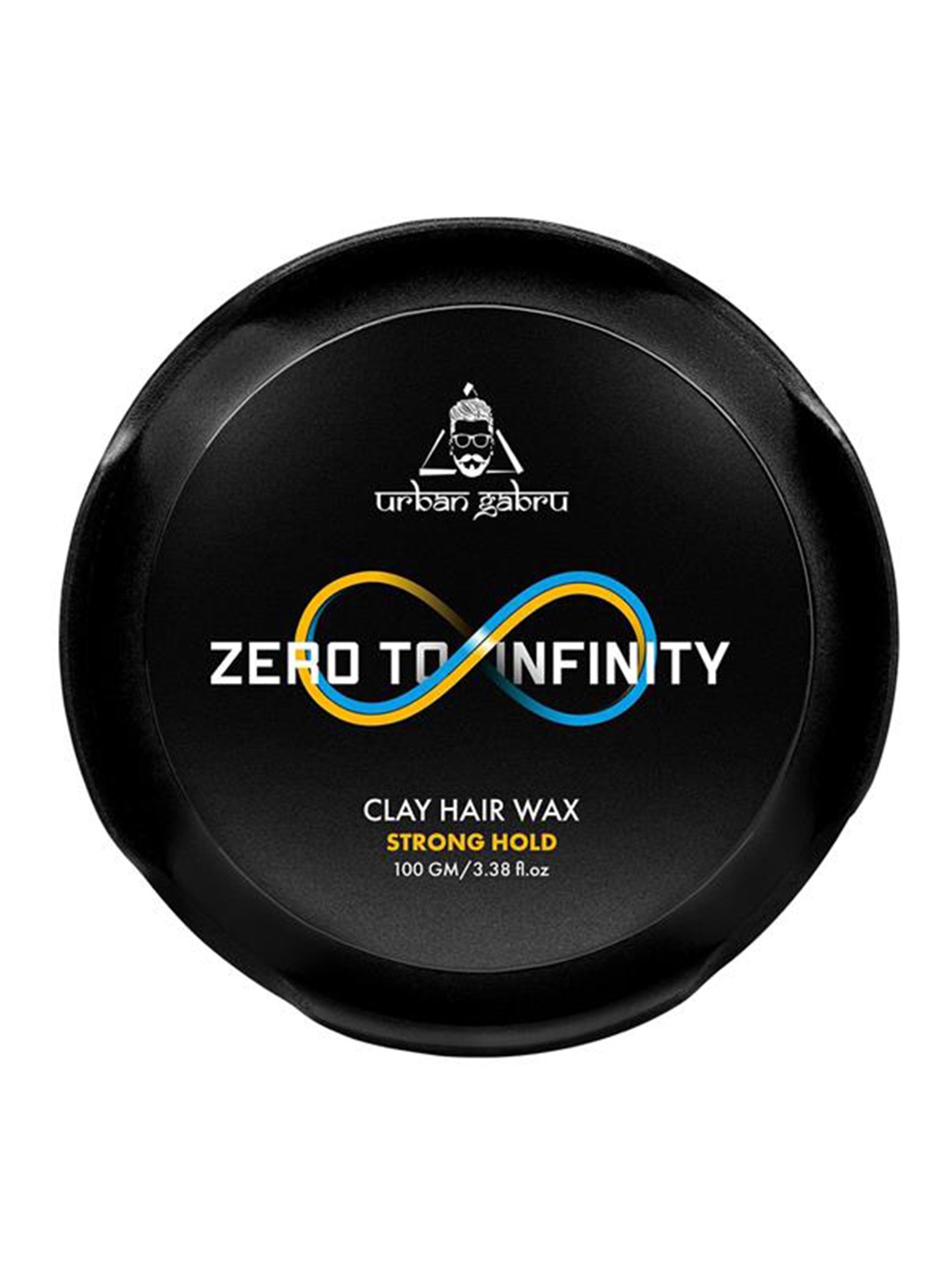 

URBANGABRU Zero to Infinity- Volume & Strong Hold Clay Hair Style Wax 100 g, Grey