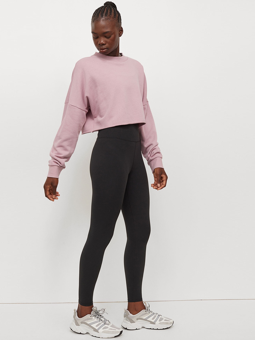 

H&M Women Black Super High Shaping Tights