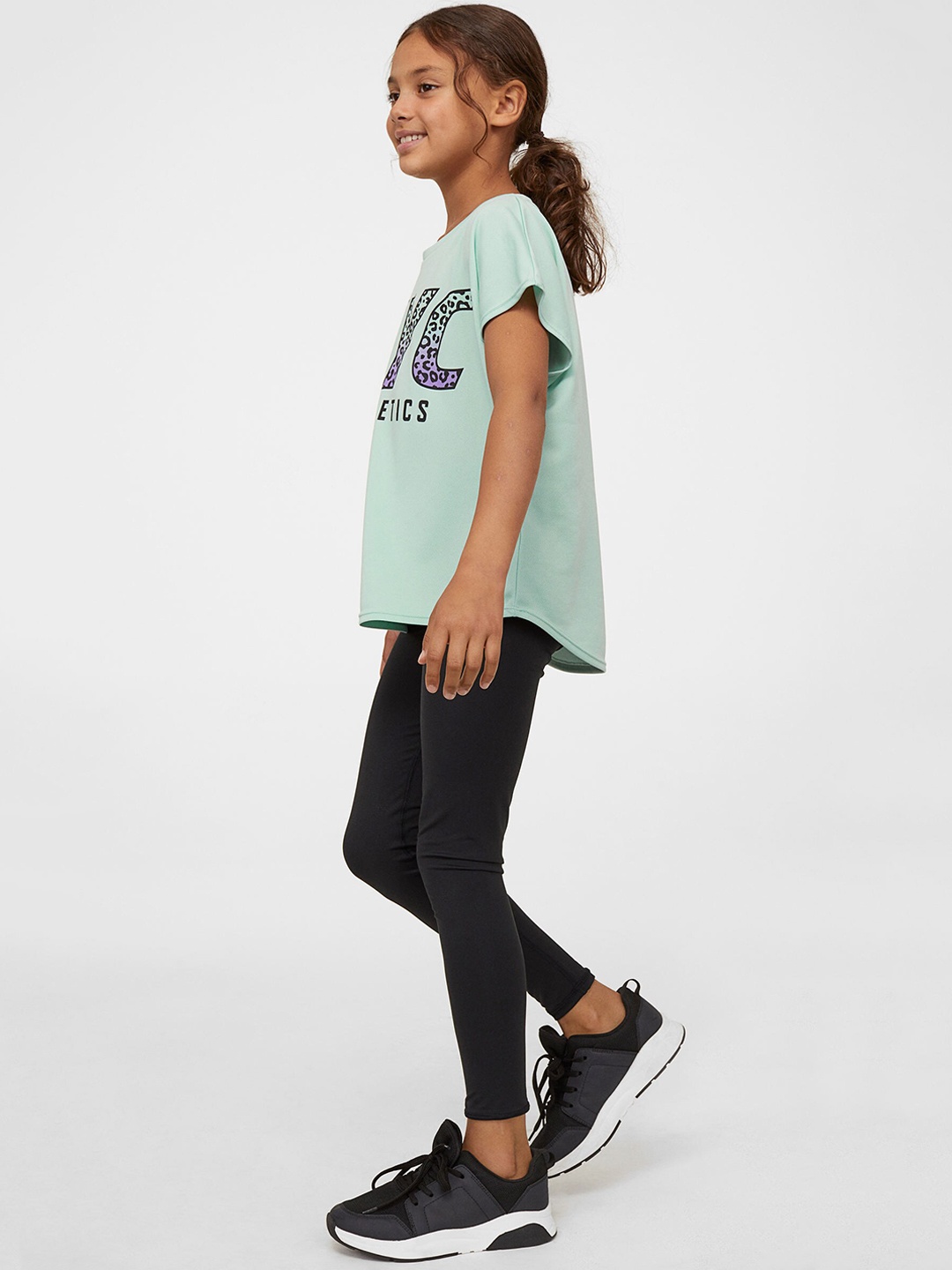 

H&M 2-piece sports set, Black