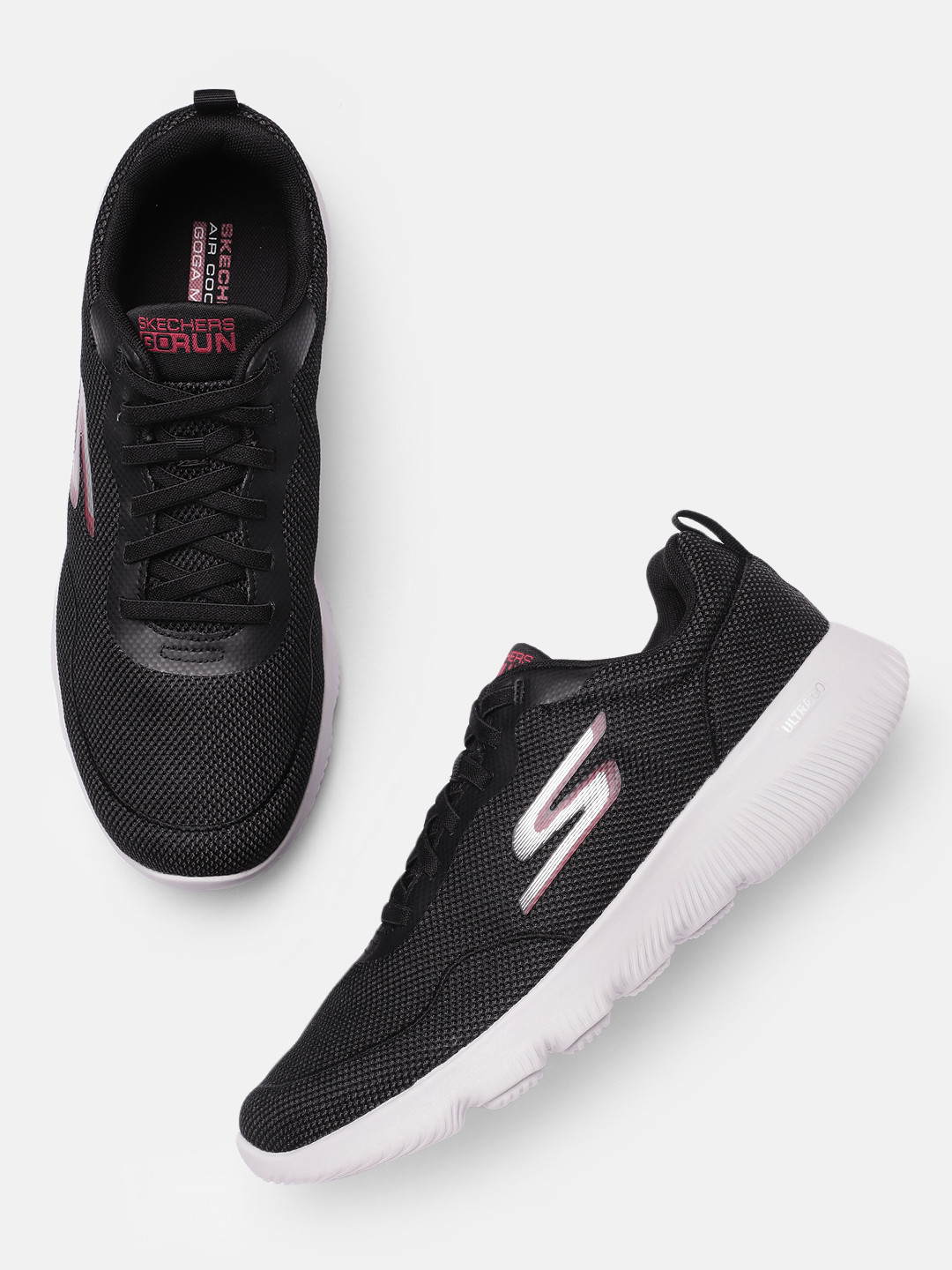 

Skechers Men Black GO RUN FOCUS-FORGED Running Shoes