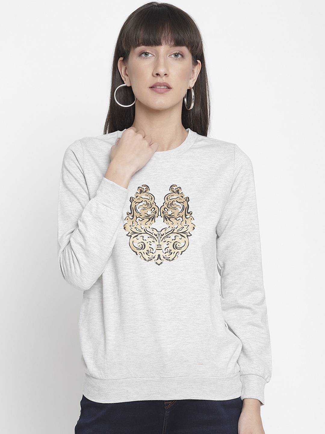 

The Vanca Women Off White Sweatshirt