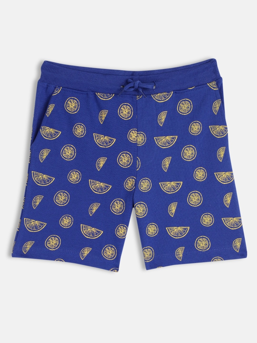 

HERE&NOW Boys Blue Conversational Printed Shorts