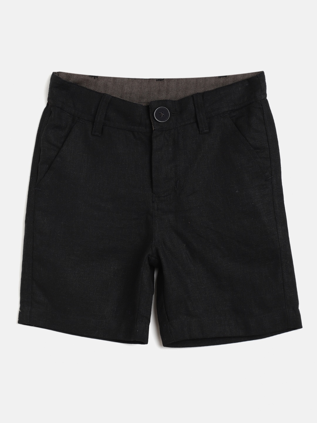 

Cherry Crumble Boys Black Chino Shorts