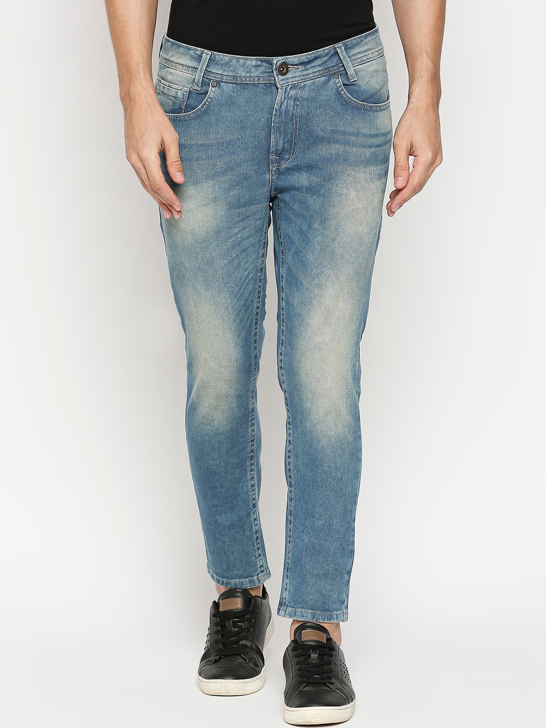

Mufti Men Blue Slim Fit Heavy Fade Jeans