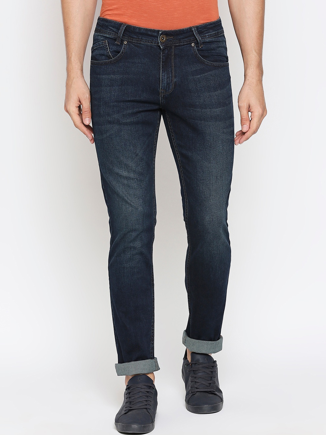 

Mufti Men Blue Slim Fit Light Fade Jeans