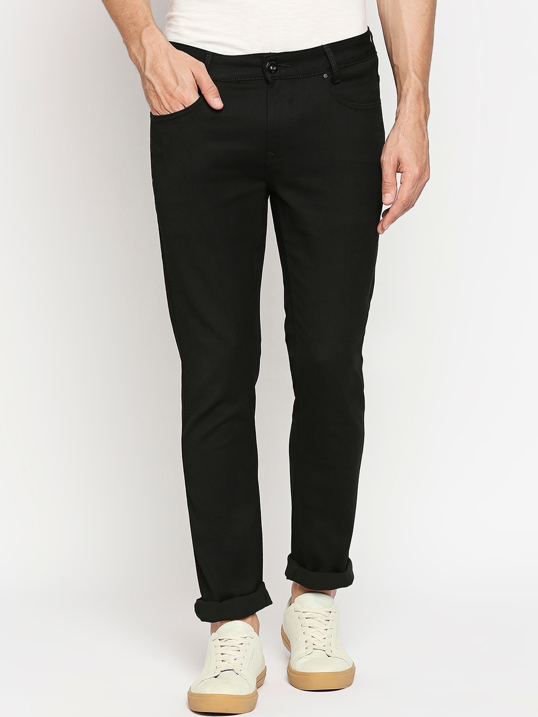 

Mufti Men Black Slim Fit Jeans