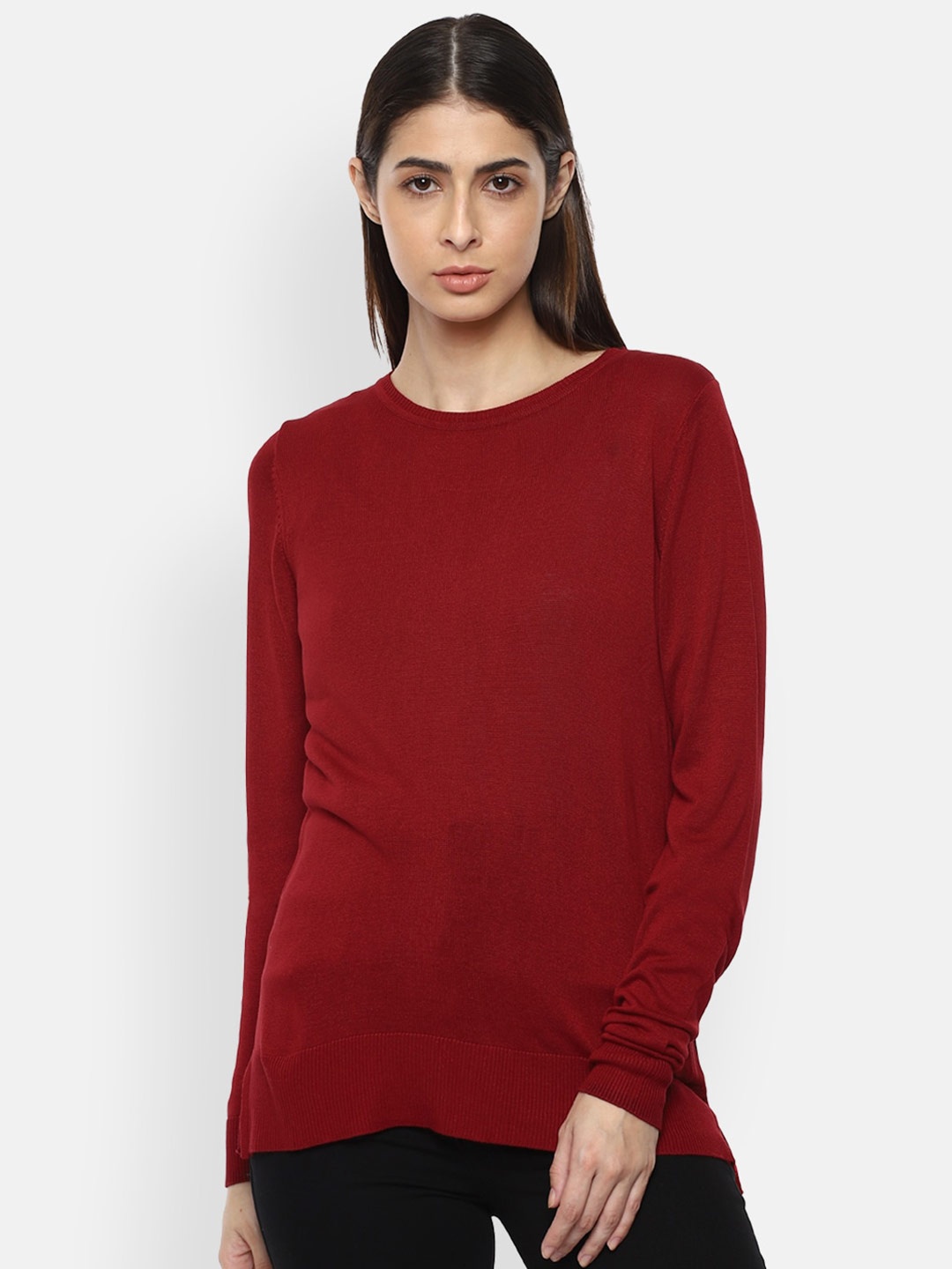 

Van Heusen Woman Red Regular Top