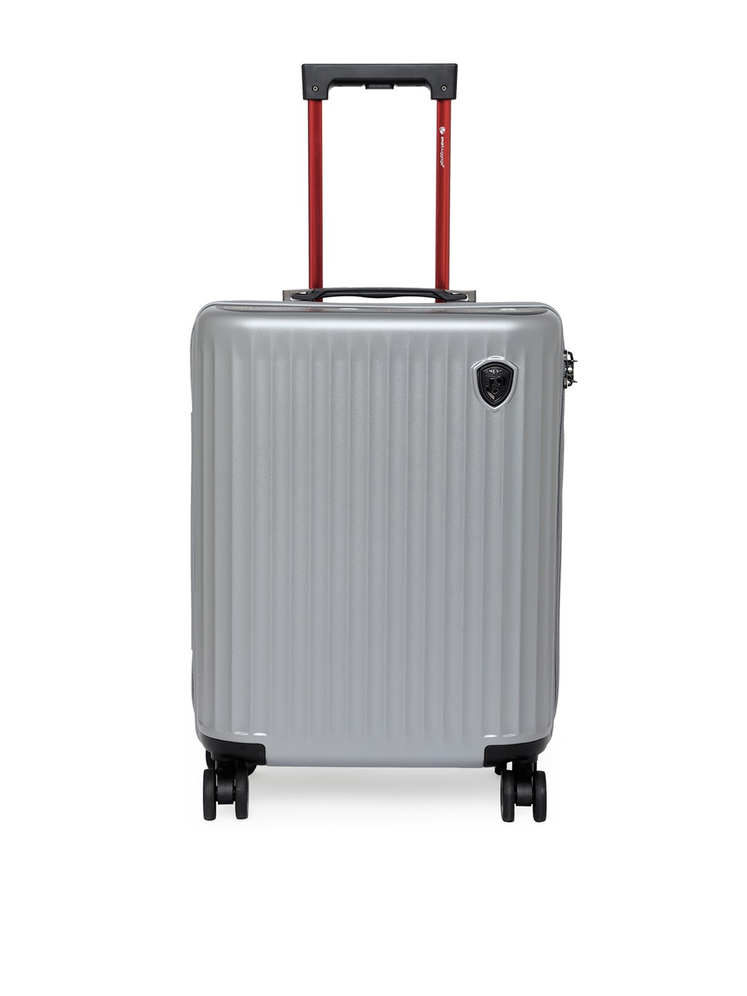 

Heys SMARTLUGGAGE Hard Case Luggage 21" Cabin Size TSA Lock Trolley, Silver